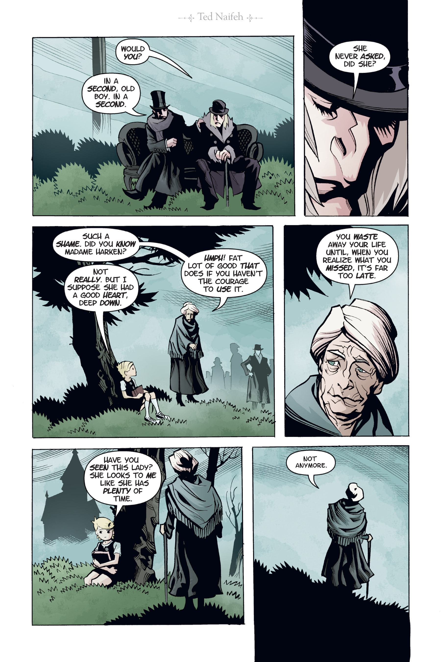 Read online Courtney Crumrin comic -  Issue # _TPB 5 - 128