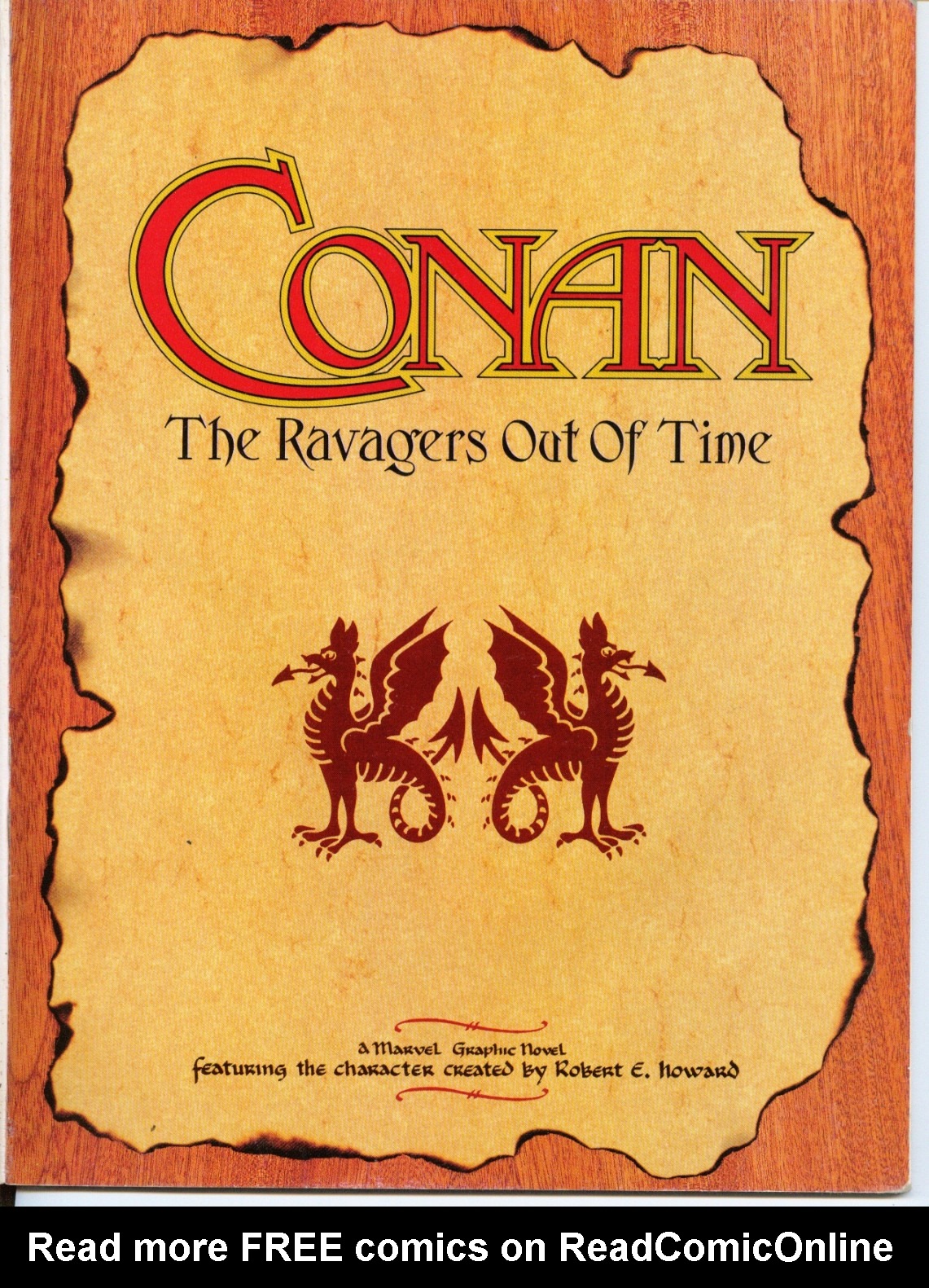 Read online Marvel Graphic Novel comic -  Issue #73 - Conan - The Ravagers Out of Time - 2