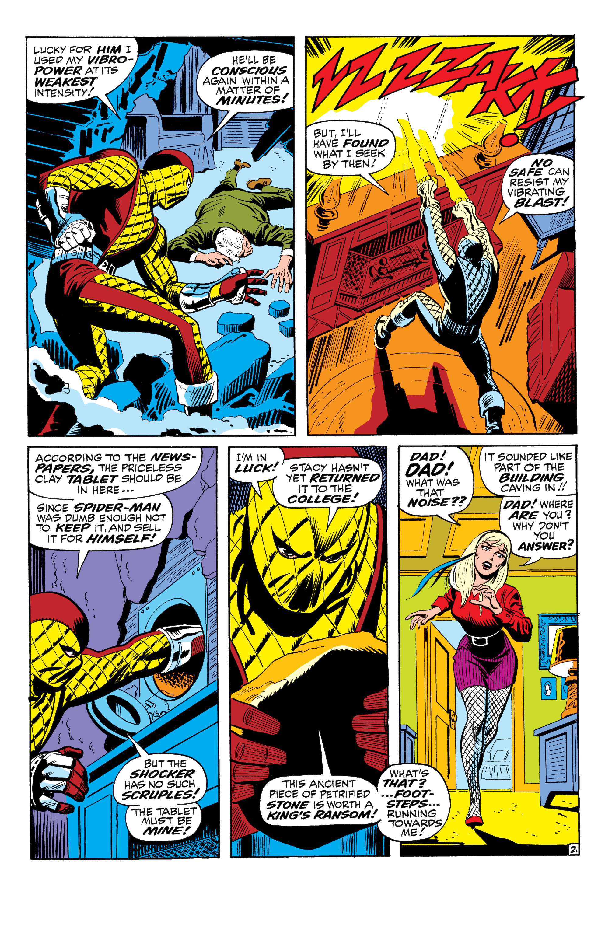 Read online Amazing Spider-Man Epic Collection comic -  Issue # The Secret of the Petrified Tablet (Part 2) - 40