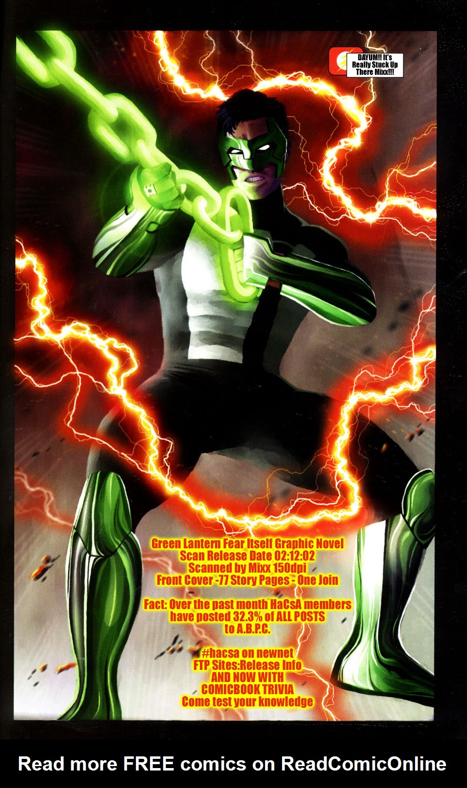 Read online Green Lantern: Fear Itself comic -  Issue # TPB - 71