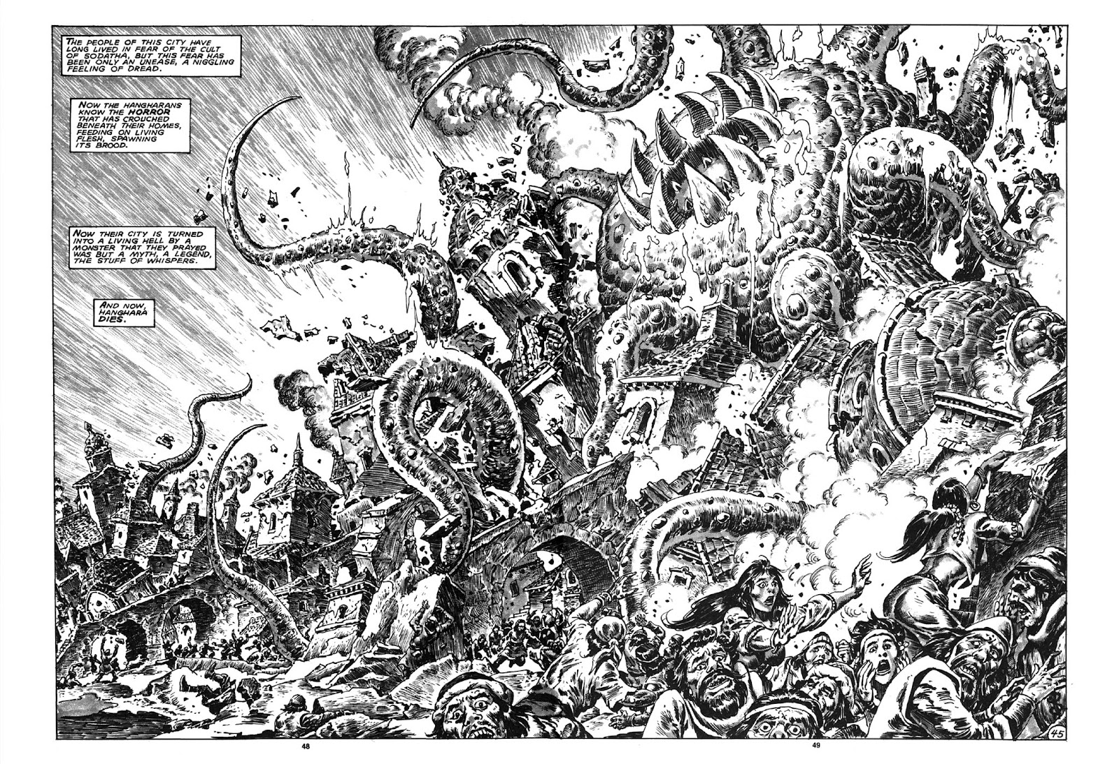 The Savage Sword Of Conan issue 164 - Page 46