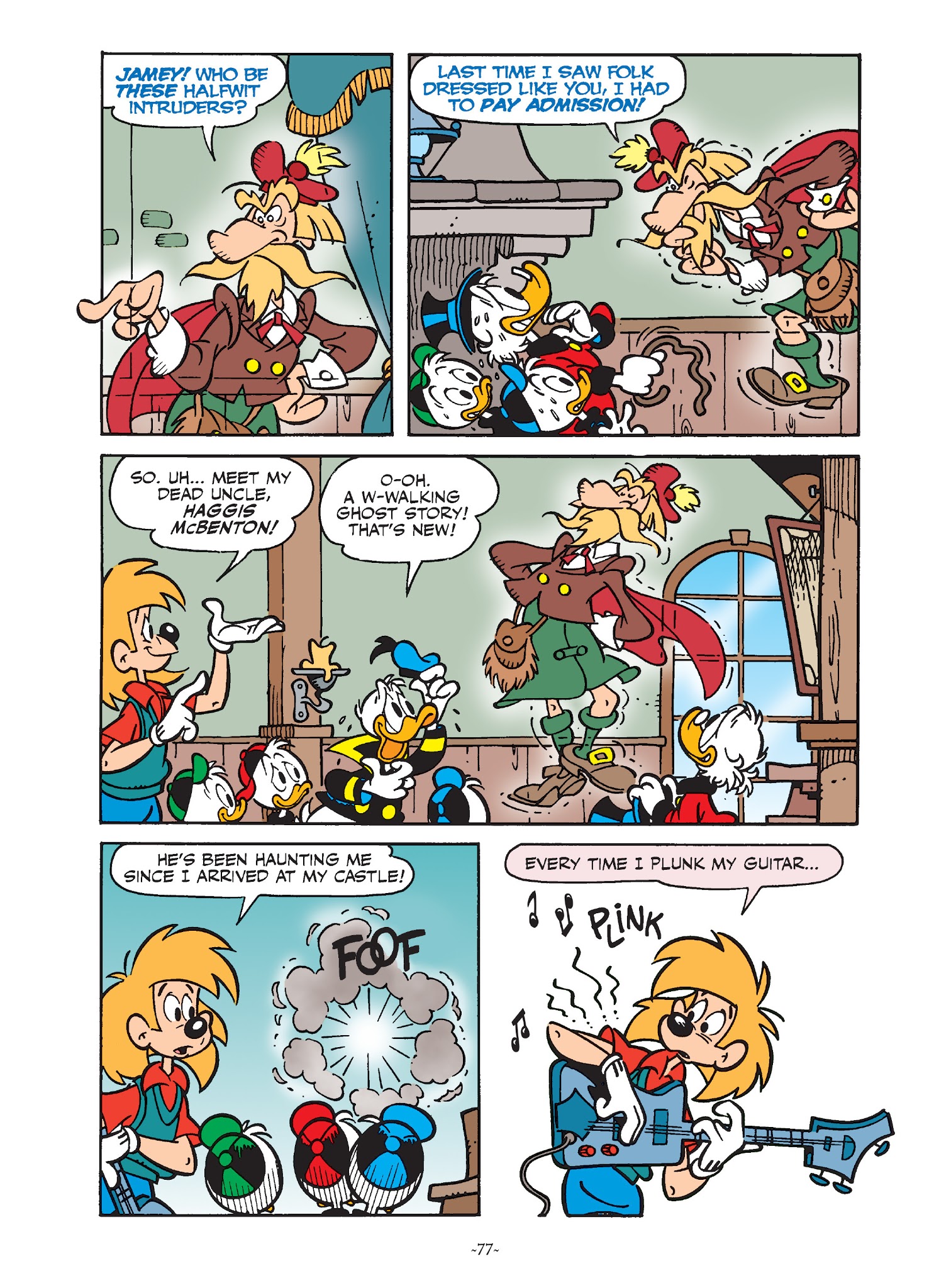 Read online Mickey and Donald: The Search For the Zodiac Stone comic -  Issue # TPB - 76
