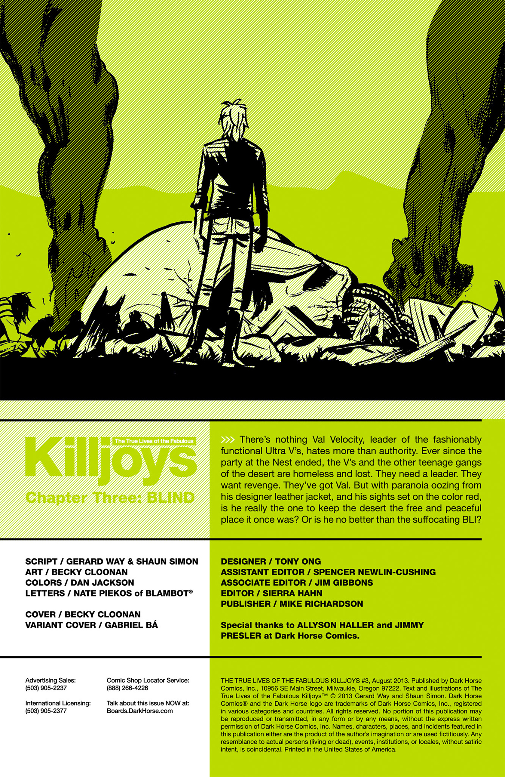 Read online The True Lives Of The Fabulous Killjoys comic -  Issue #3 - 2