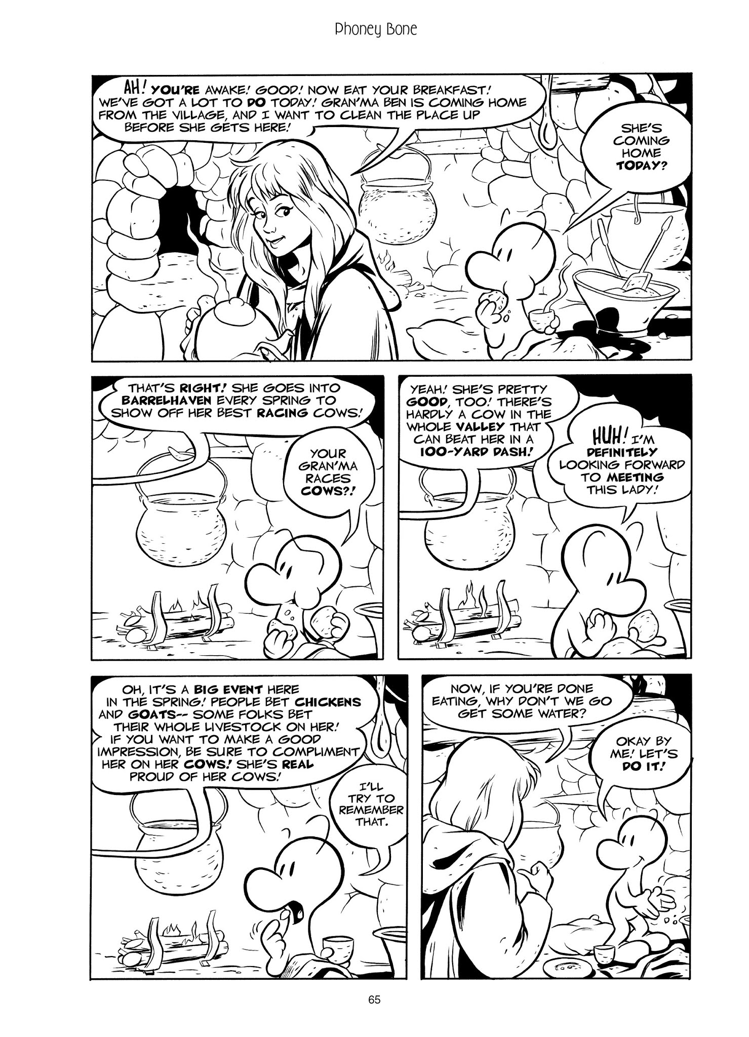 Read online Bone: The Complete Cartoon Epic In One Volume comic -  Issue # TPB (Part 1) - 61