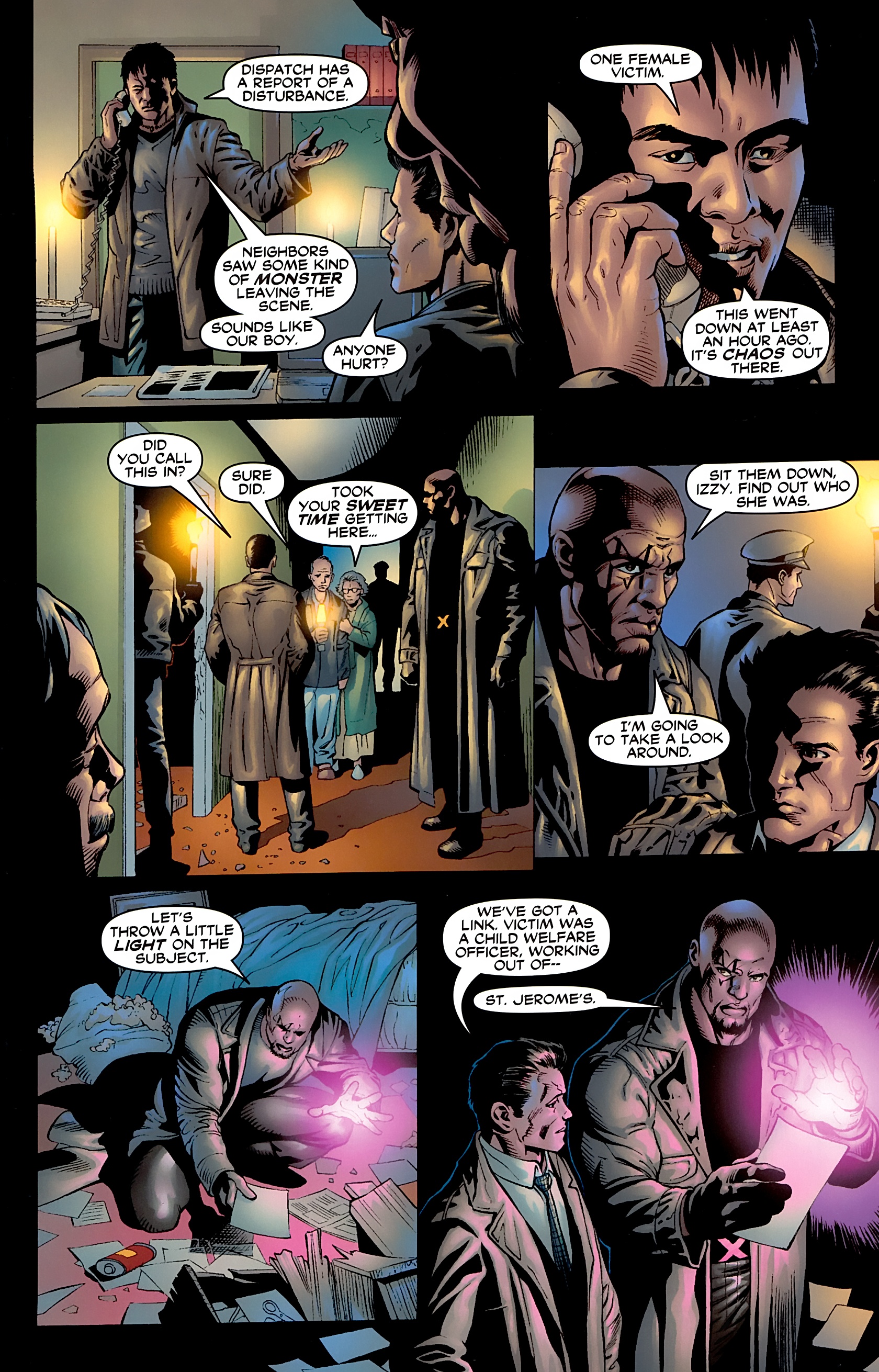 Read online District X comic -  Issue #9 - 20