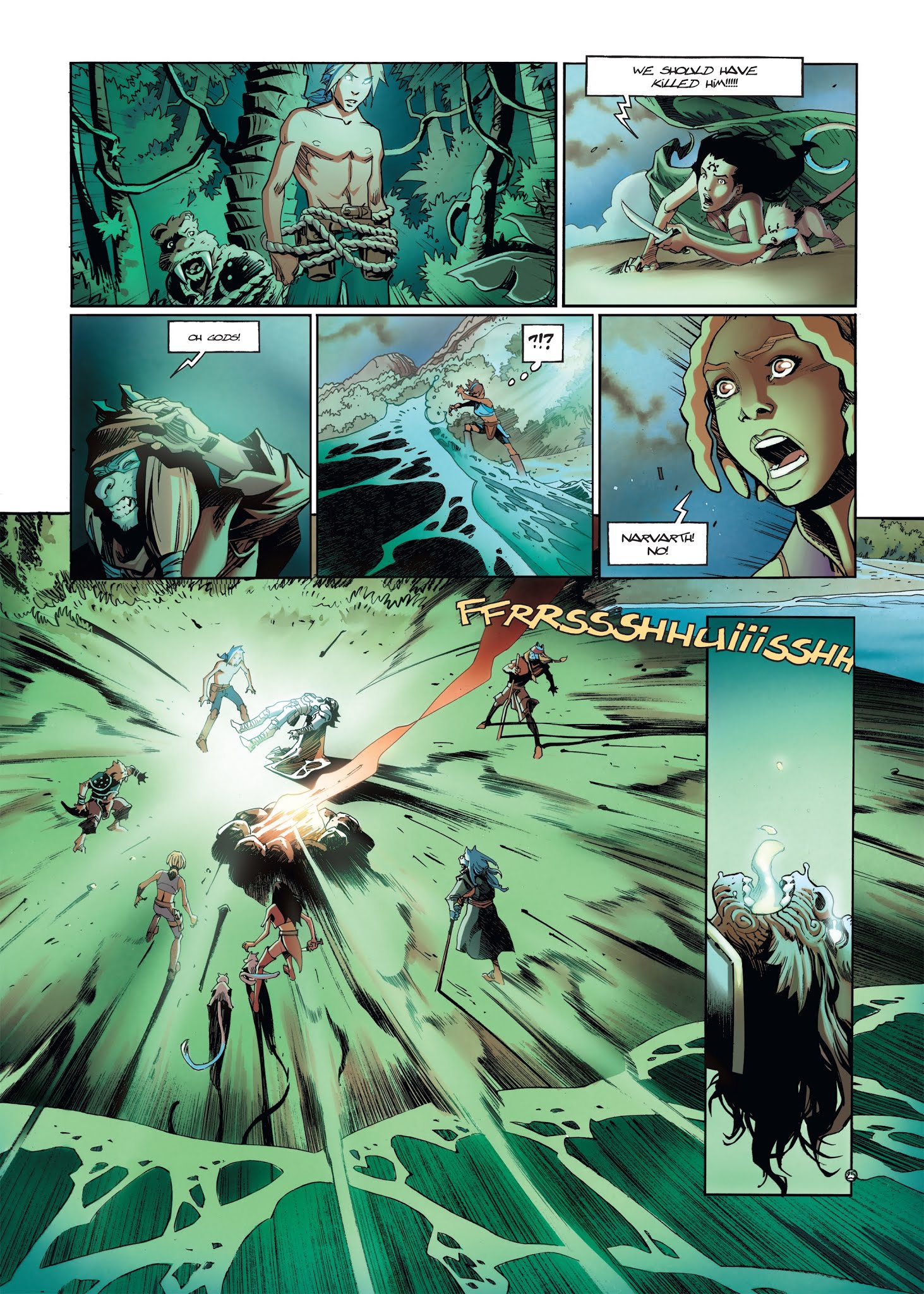 Read online Ythaq comic -  Issue #7 - 27
