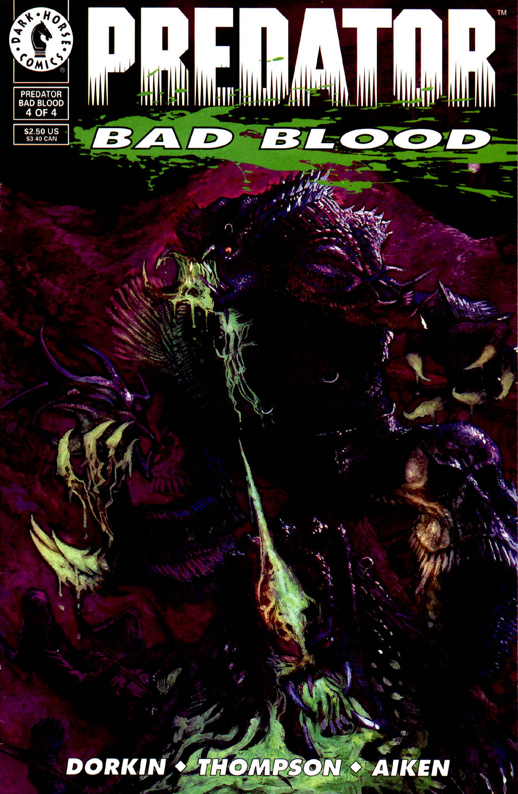 Read online Predator:  Bad Blood comic -  Issue #4 - 1