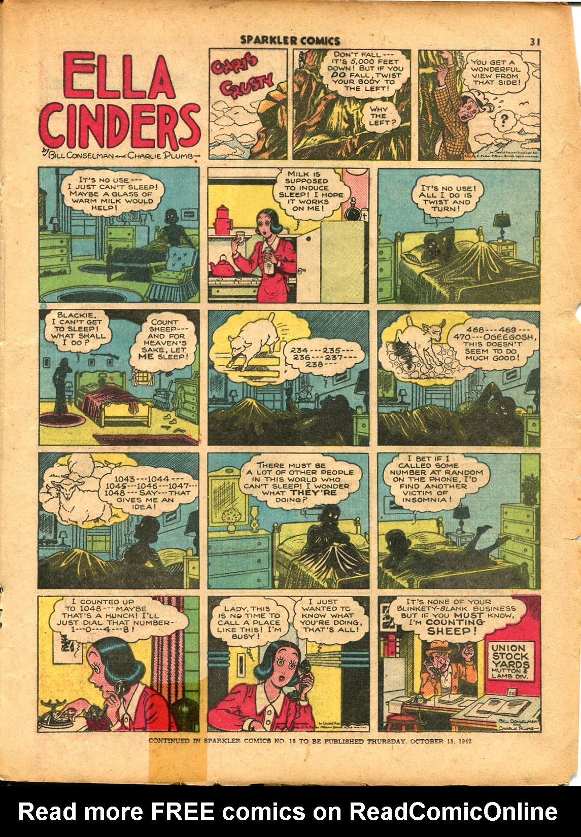 Read online Sparkler Comics comic -  Issue #15 - 33