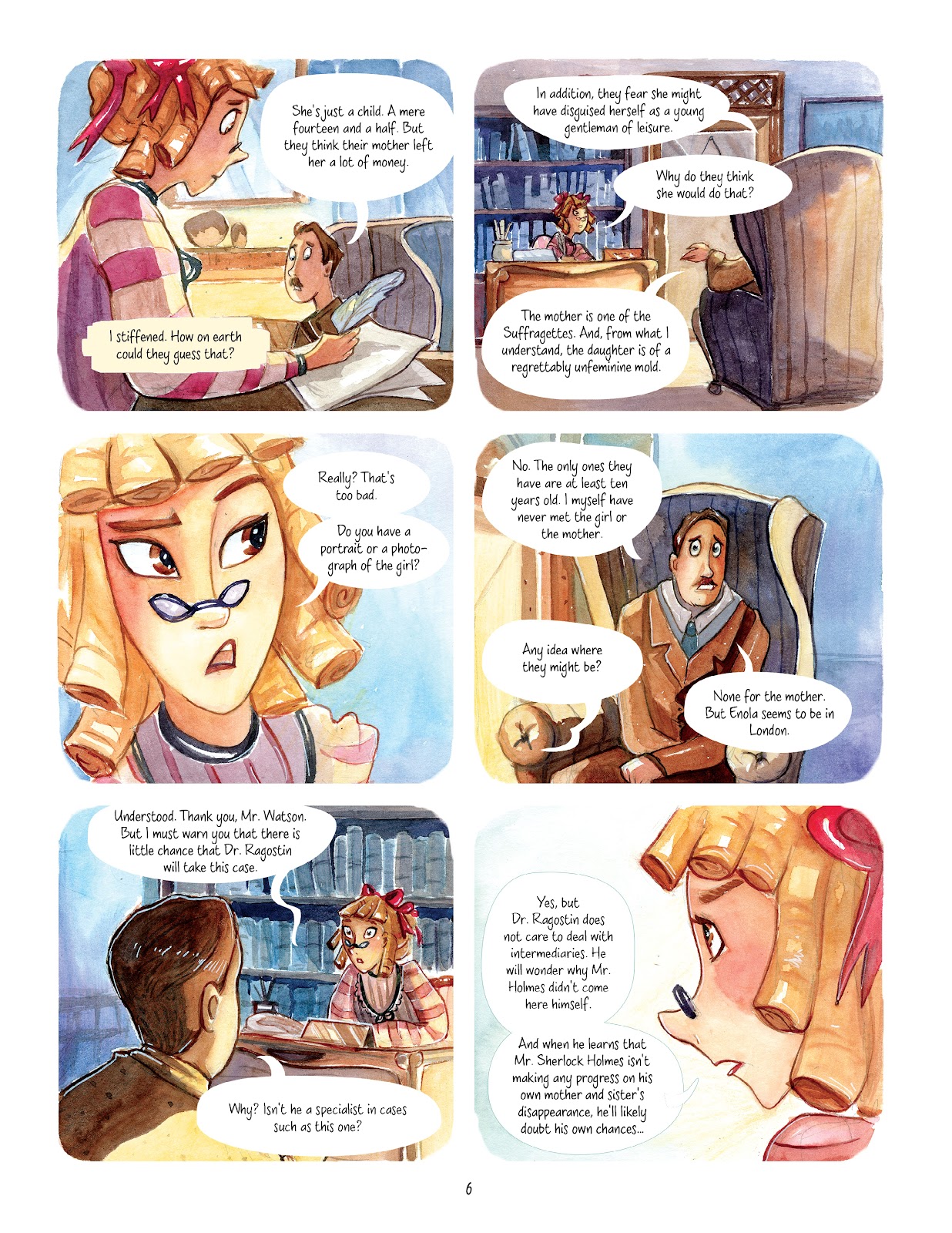 An Enola Holmes Mystery issue 2 - Page 8