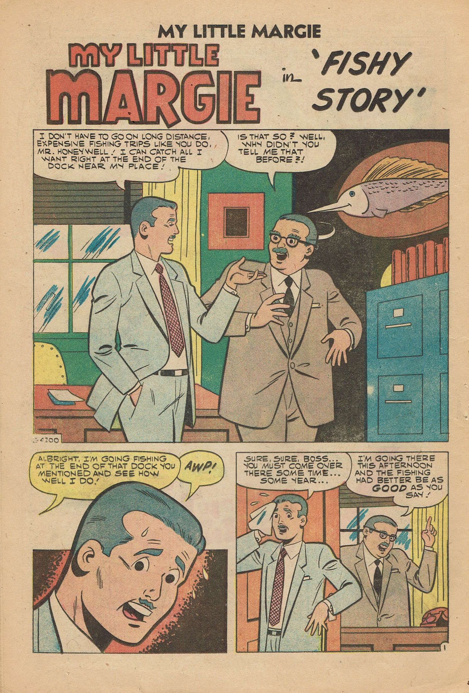 Read online My Little Margie (1954) comic -  Issue #25 - 11