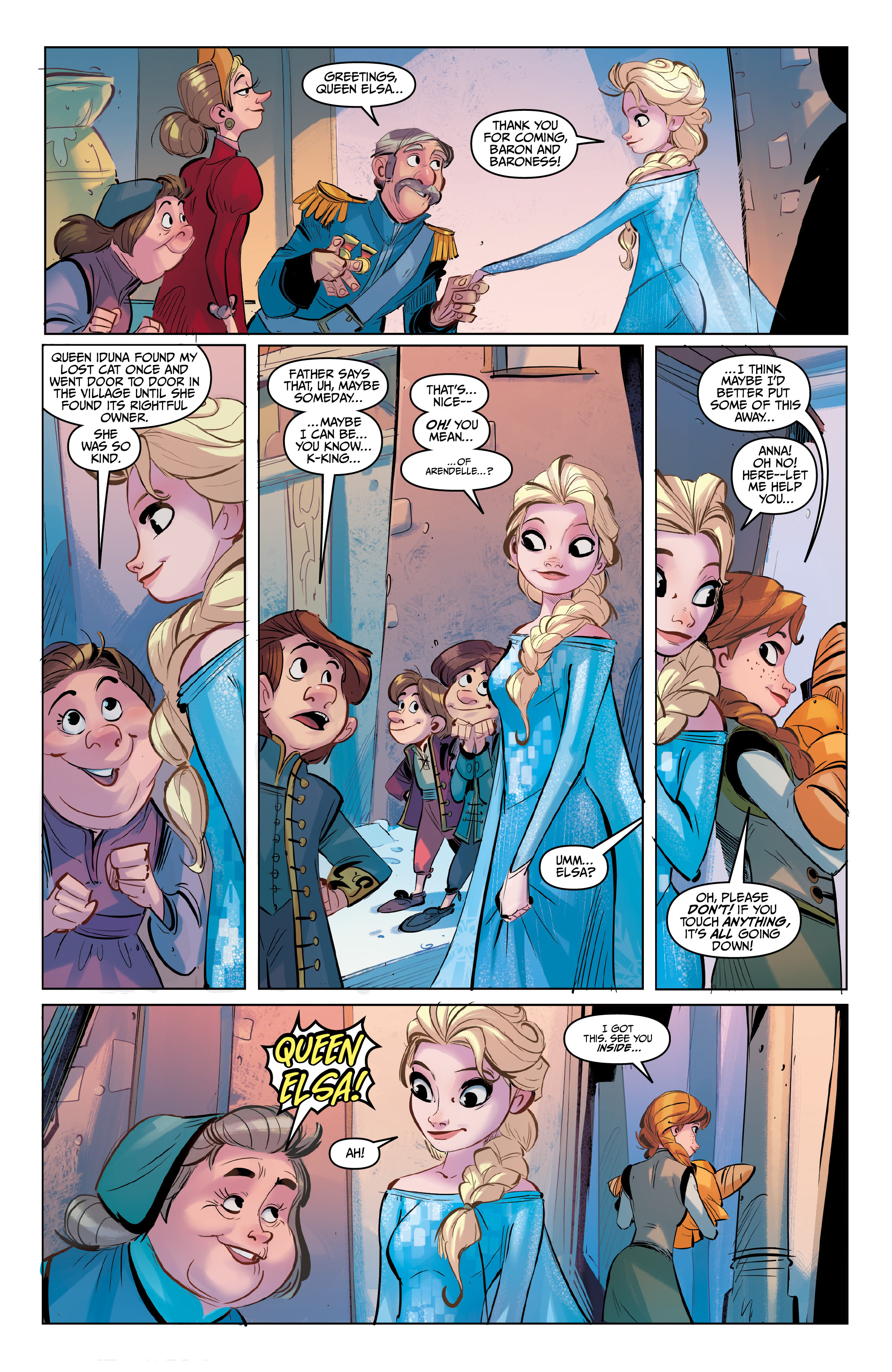 Read online Disney Frozen: True Treasure comic -  Issue #1 - 9