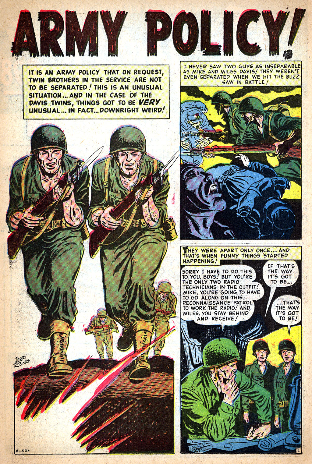 Read online War Comics comic -  Issue #15 - 22