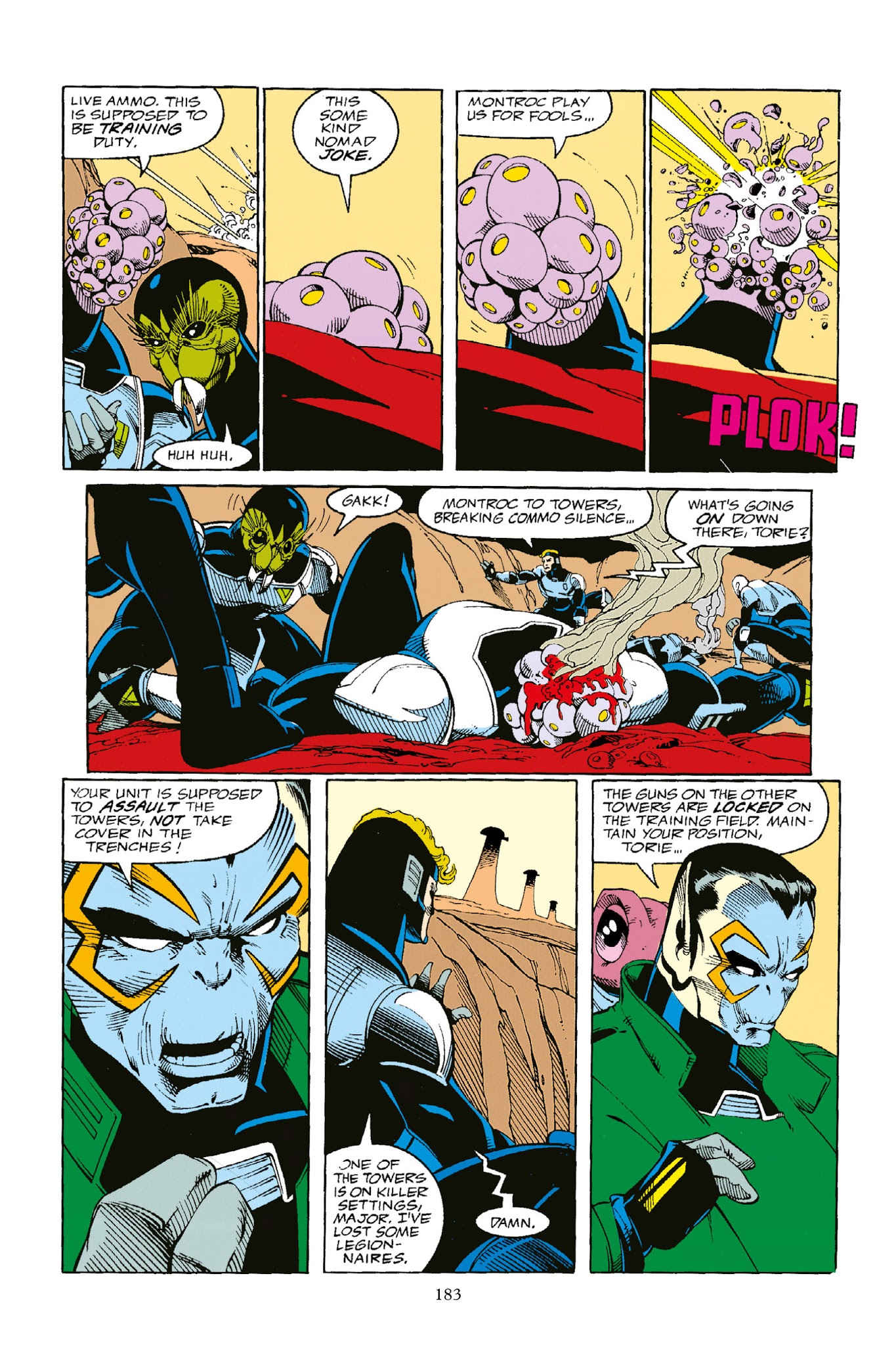 Read online Alien Legion: Dead and Buried comic -  Issue # TPB - 182