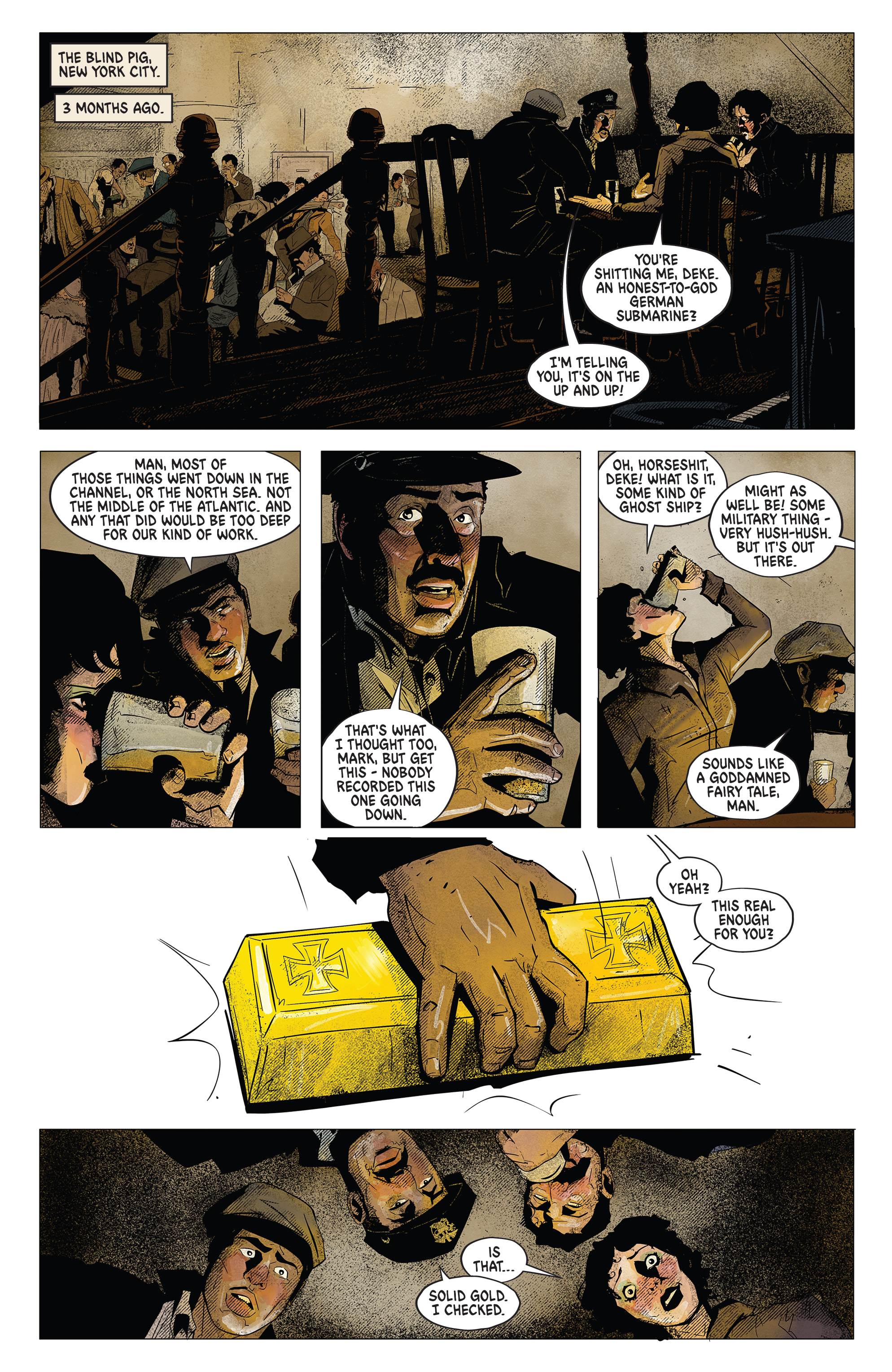 Read online Sea of Sorrows comic -  Issue #1 - 9