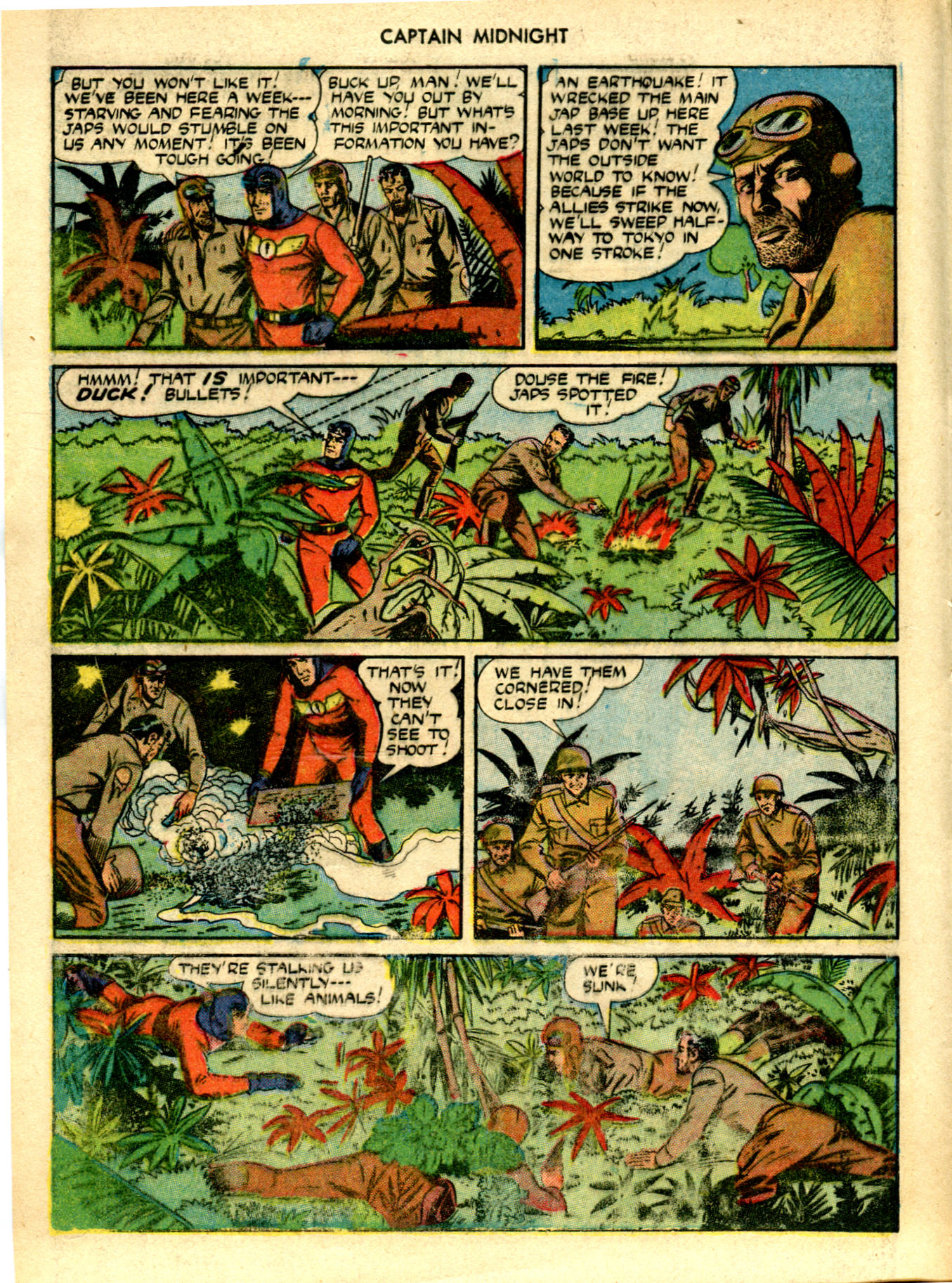 Read online Captain Midnight (1942) comic -  Issue #18 - 20