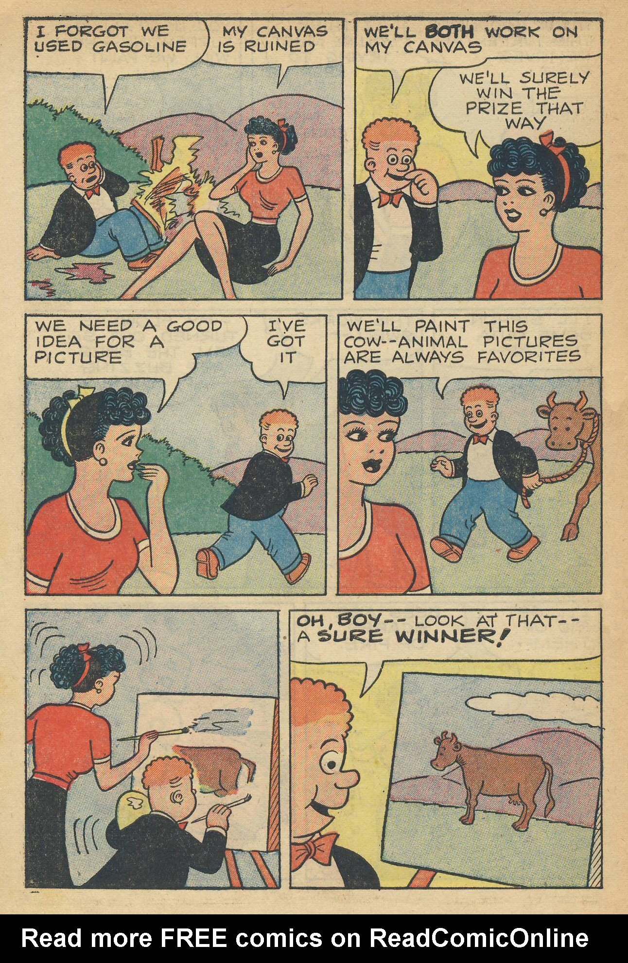 Read online Fritzi Ritz (1953) comic -  Issue #36 - 10