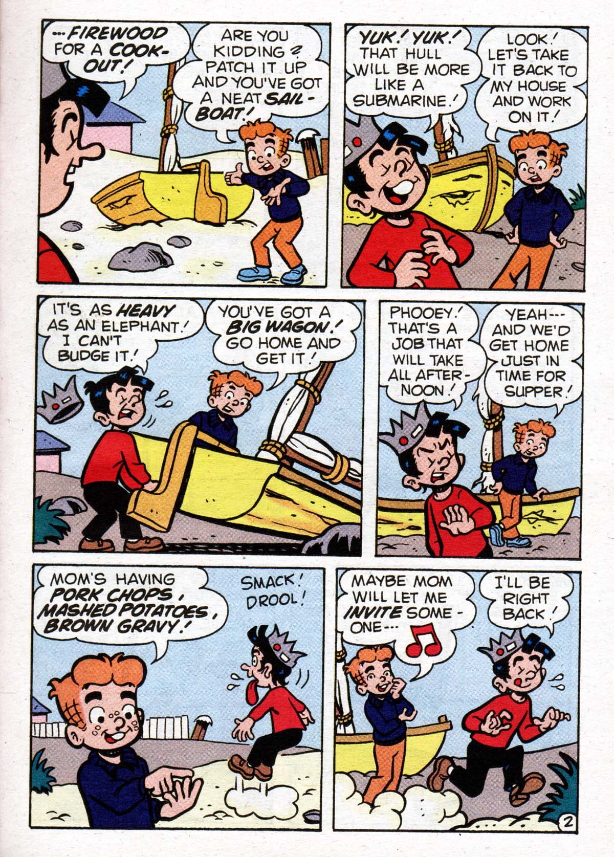Read online Jughead's Double Digest Magazine comic -  Issue #89 - 90