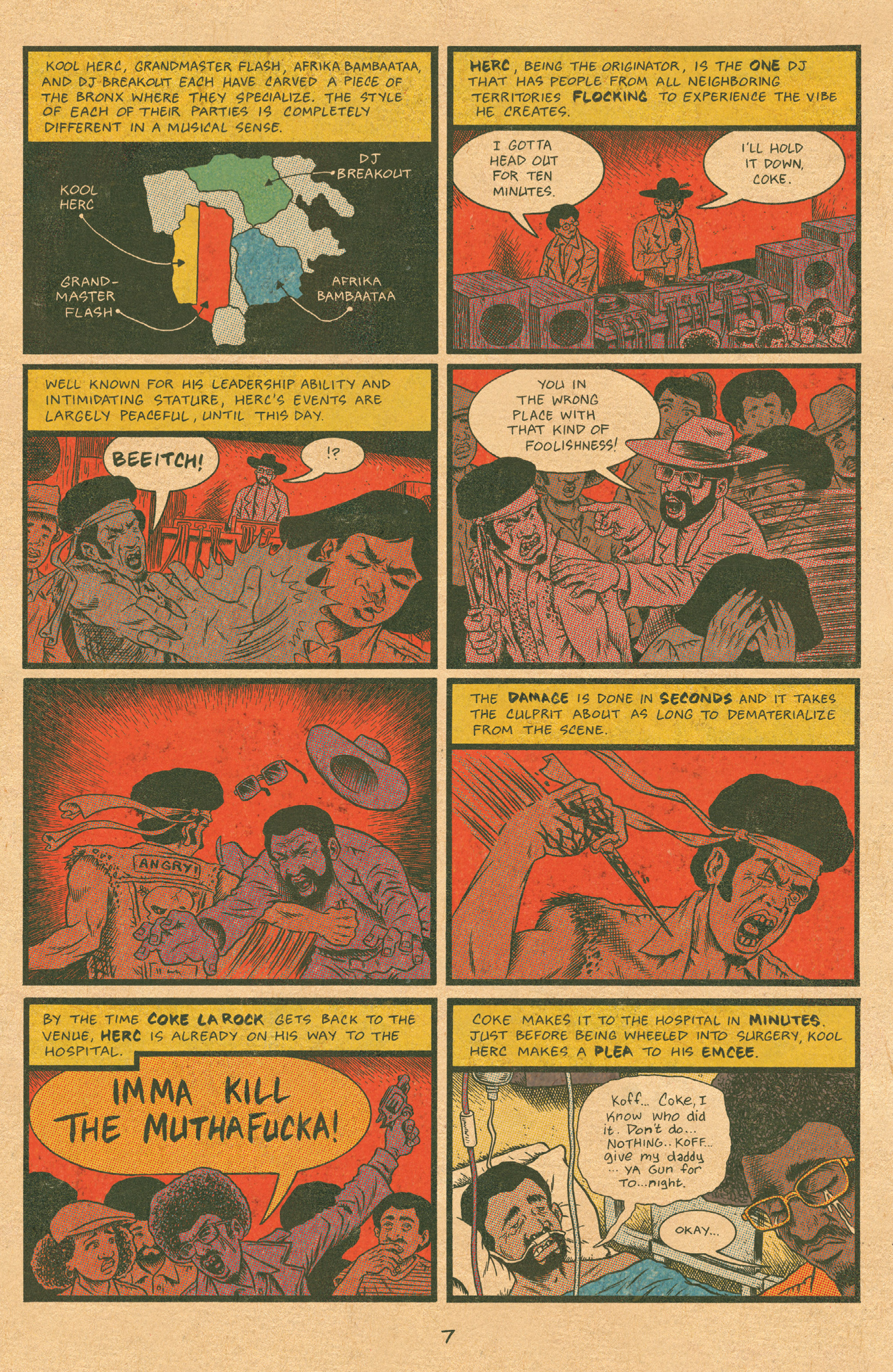 Read online Hip Hop Family Tree (2015) comic -  Issue #1 - 9