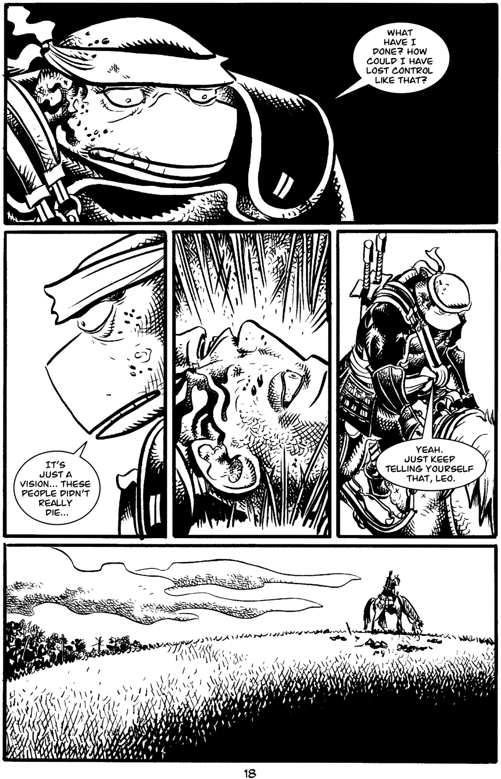 Tales of Leonardo Blind Sight issue 3 - Page 20