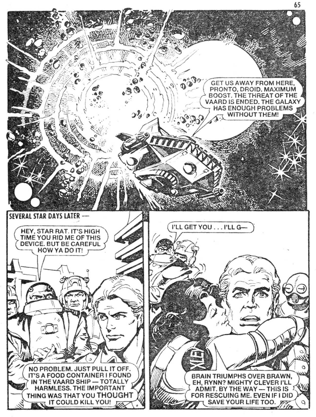 Read online Starblazer comic -  Issue #201 - 66