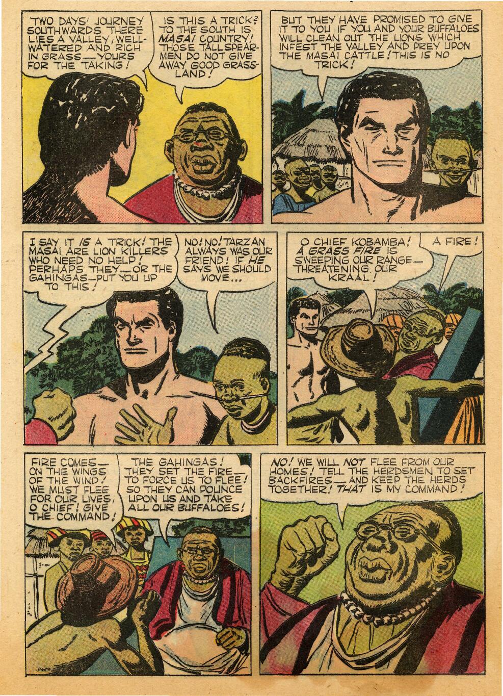 Read online Tarzan (1948) comic -  Issue #114 - 8