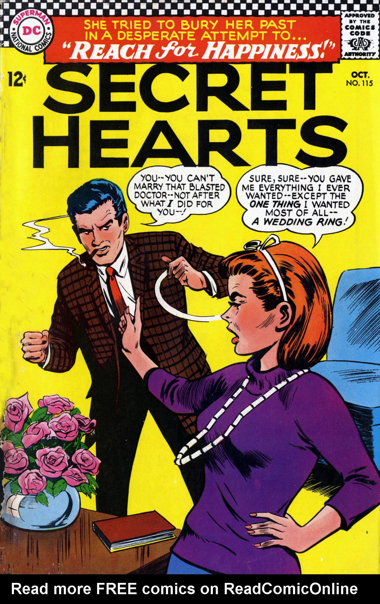 Read online Secret Hearts comic -  Issue #115 - 1