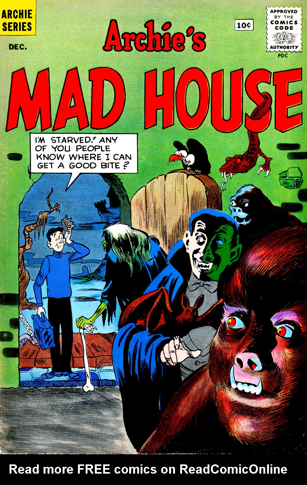 Read online Archie's Madhouse comic -  Issue #16 - 1