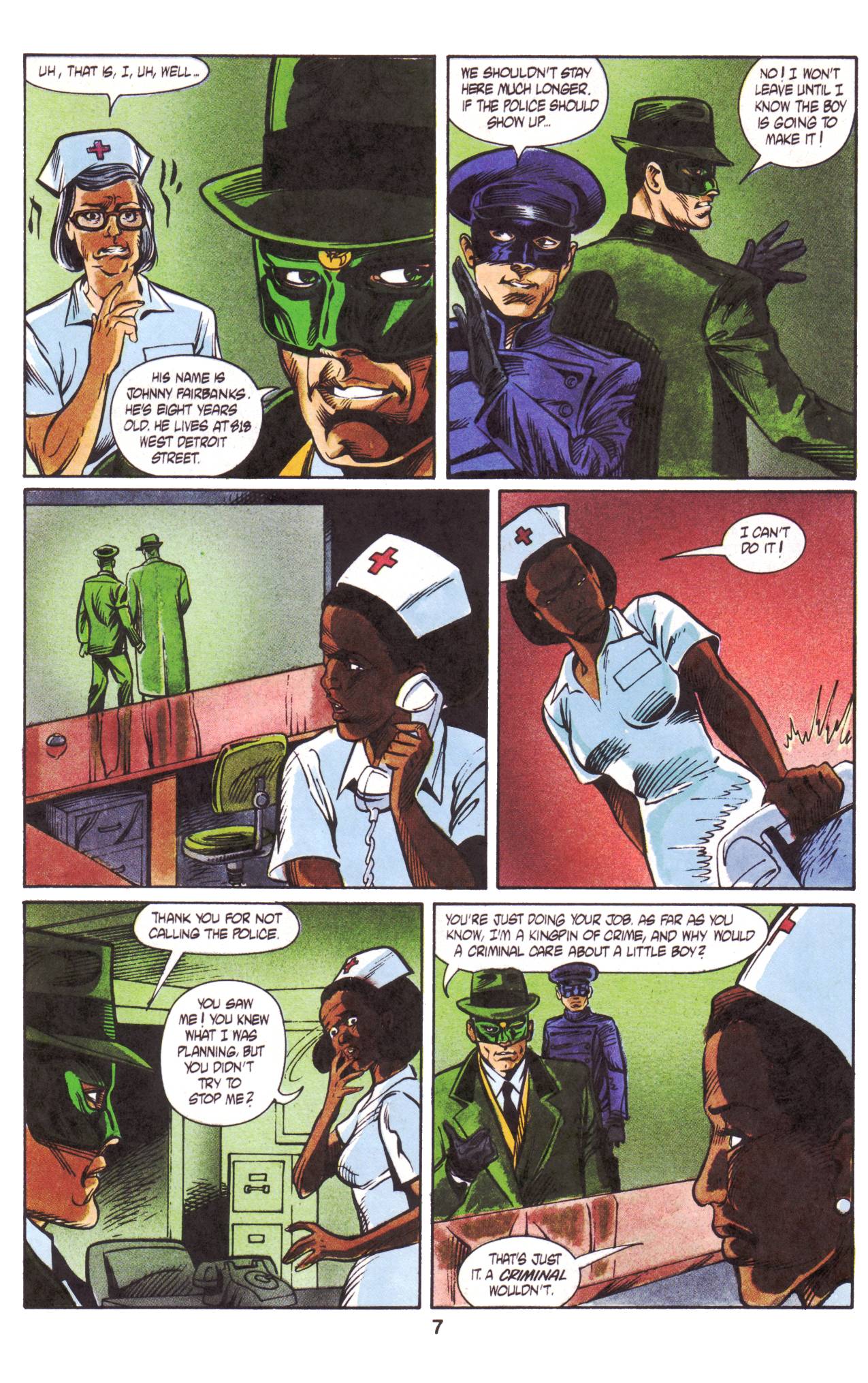 Read online Tales of the Green Hornet (1991) comic -  Issue #3 - 7