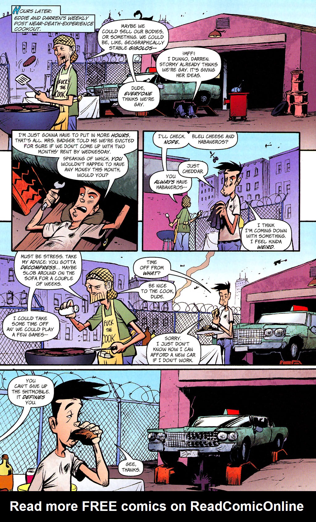 Read online Paul Jenkins' Sidekick comic -  Issue #4 - 8