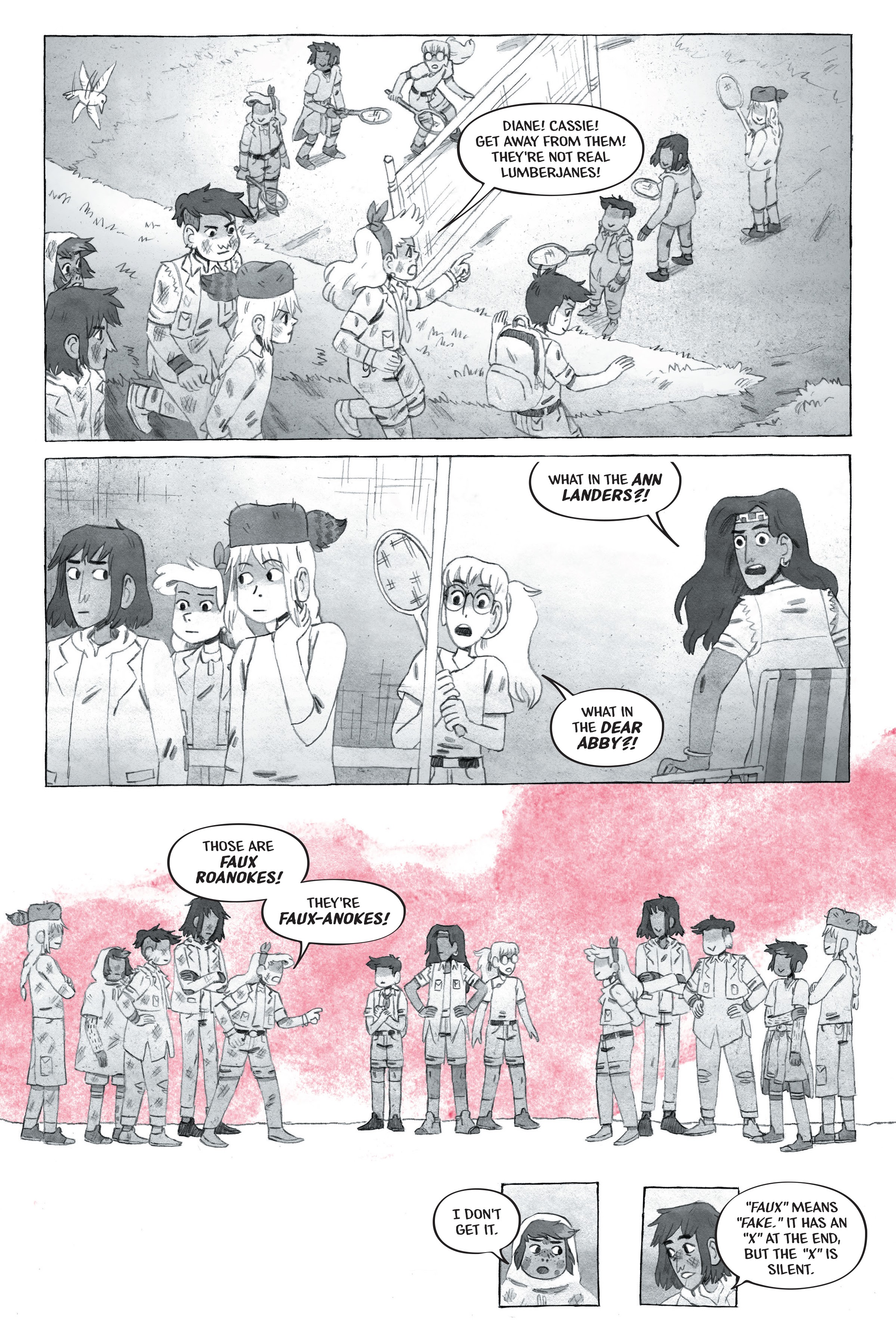 Read online Lumberjanes: The Shape of Friendship comic -  Issue # TPB - 84