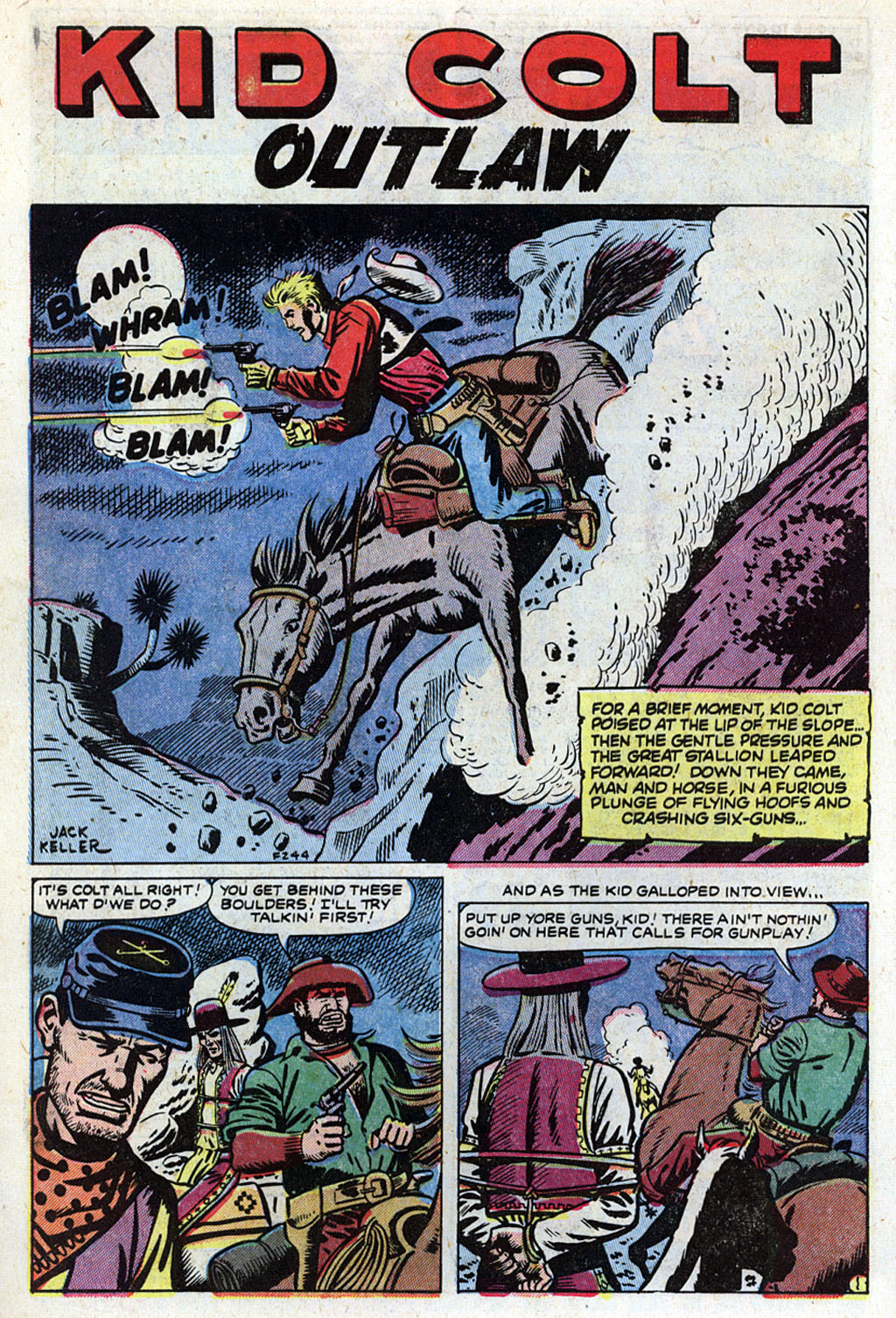Read online Kid Colt Outlaw comic -  Issue #44 - 10