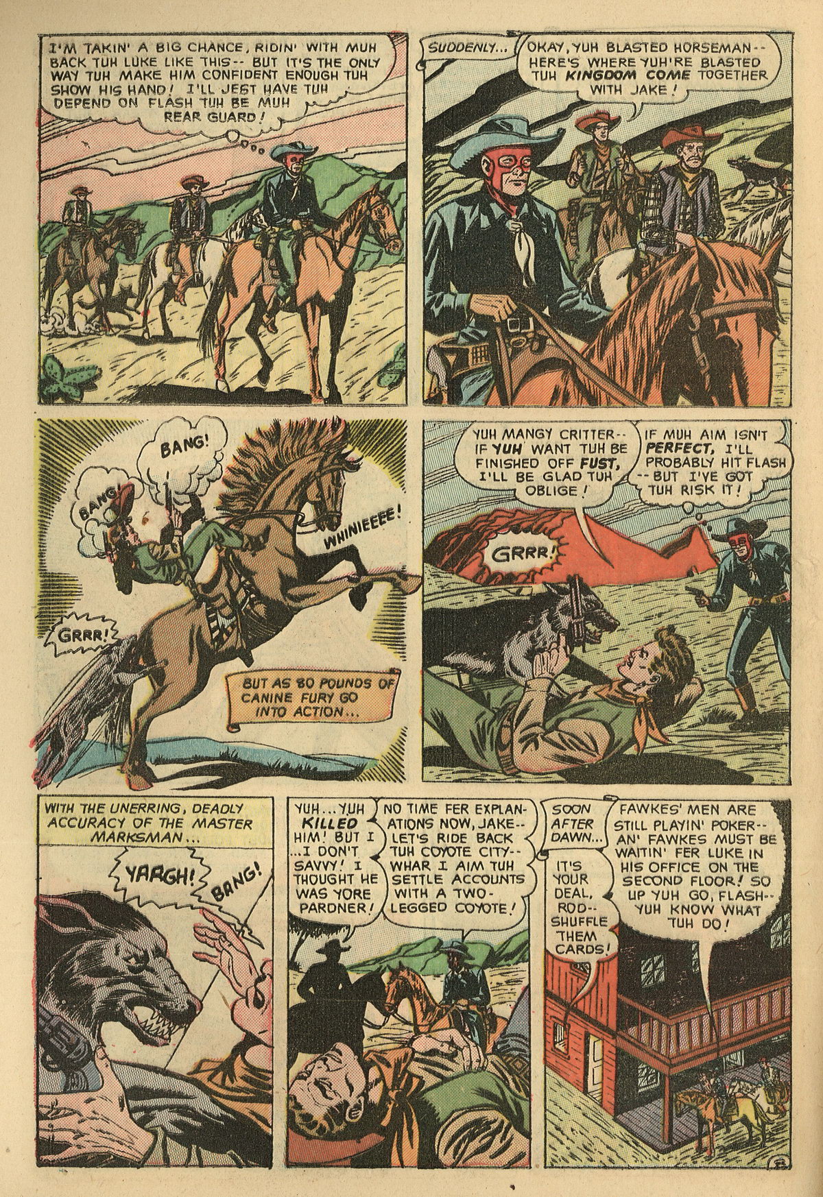 Read online Hooded Horseman comic -  Issue #23 - 10
