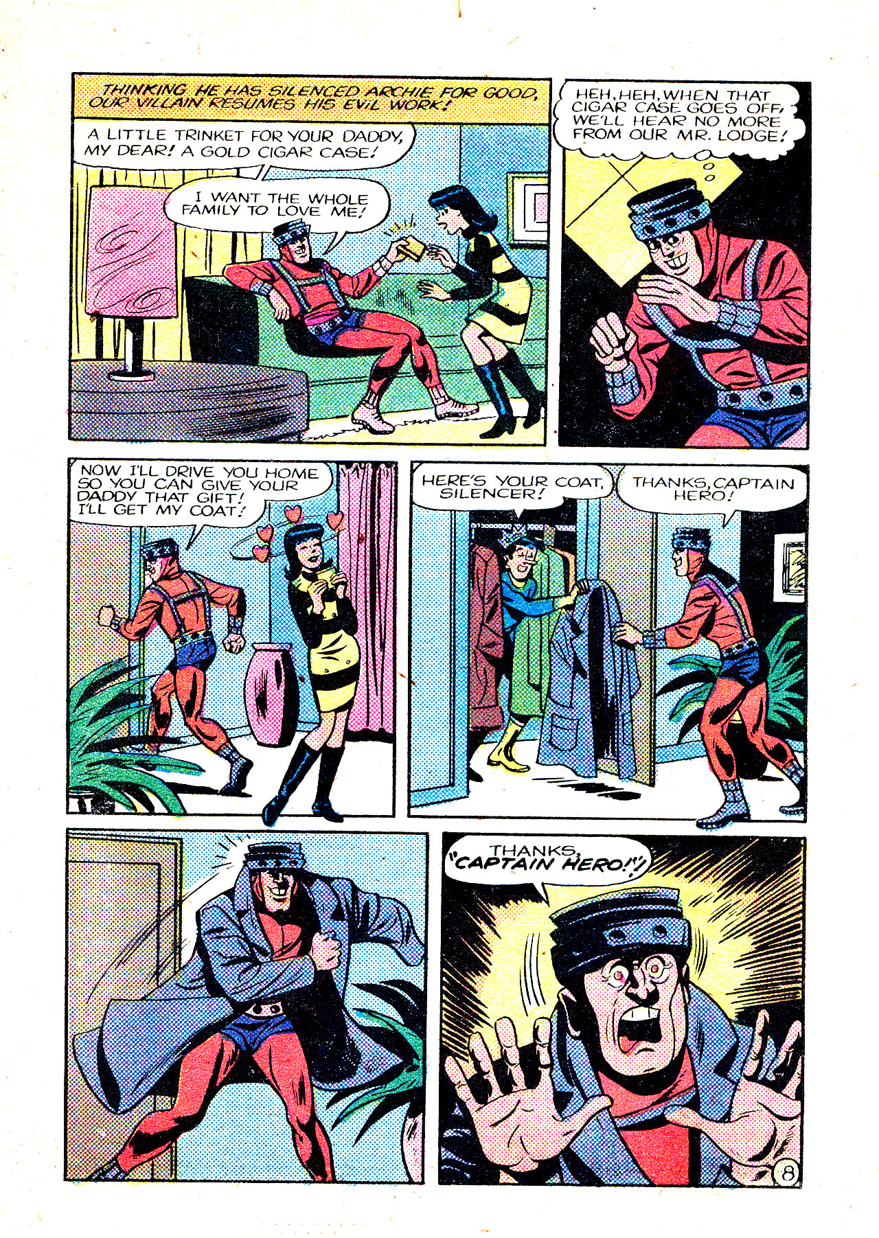 Read online Captain Hero Comics Digest Magazine comic -  Issue # TPB - 9