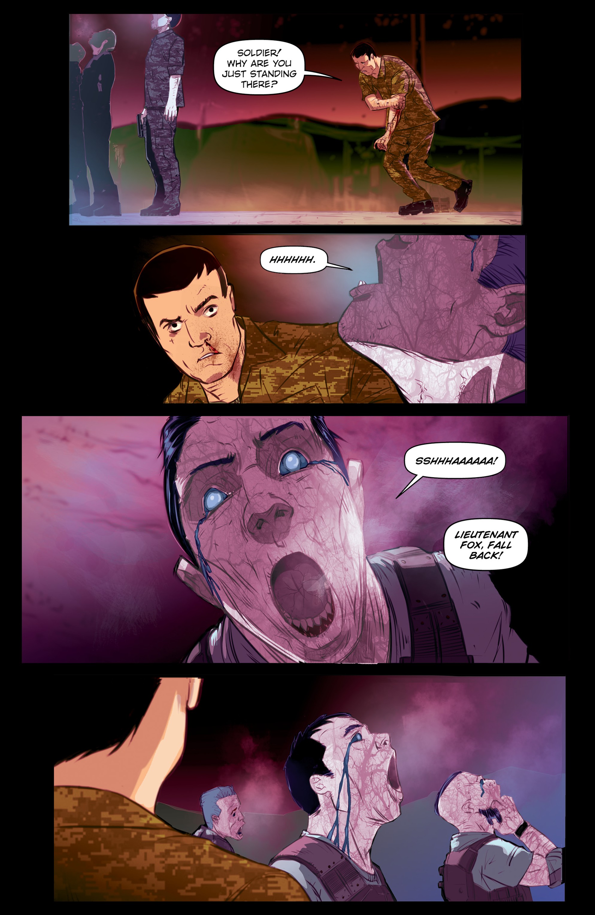 Read online The Warning comic -  Issue #5 - 16