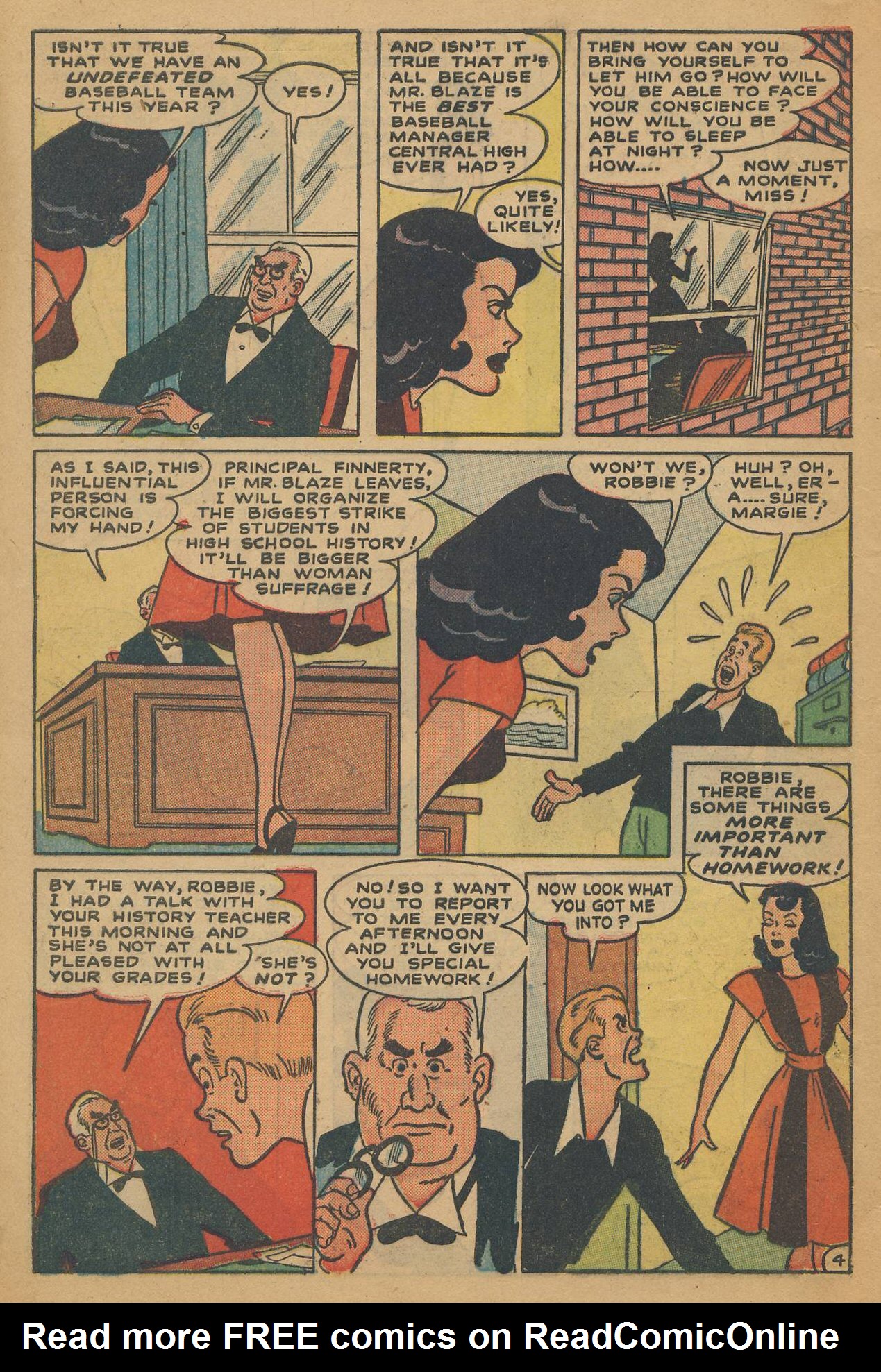 Read online Margie Comics comic -  Issue #47 - 6