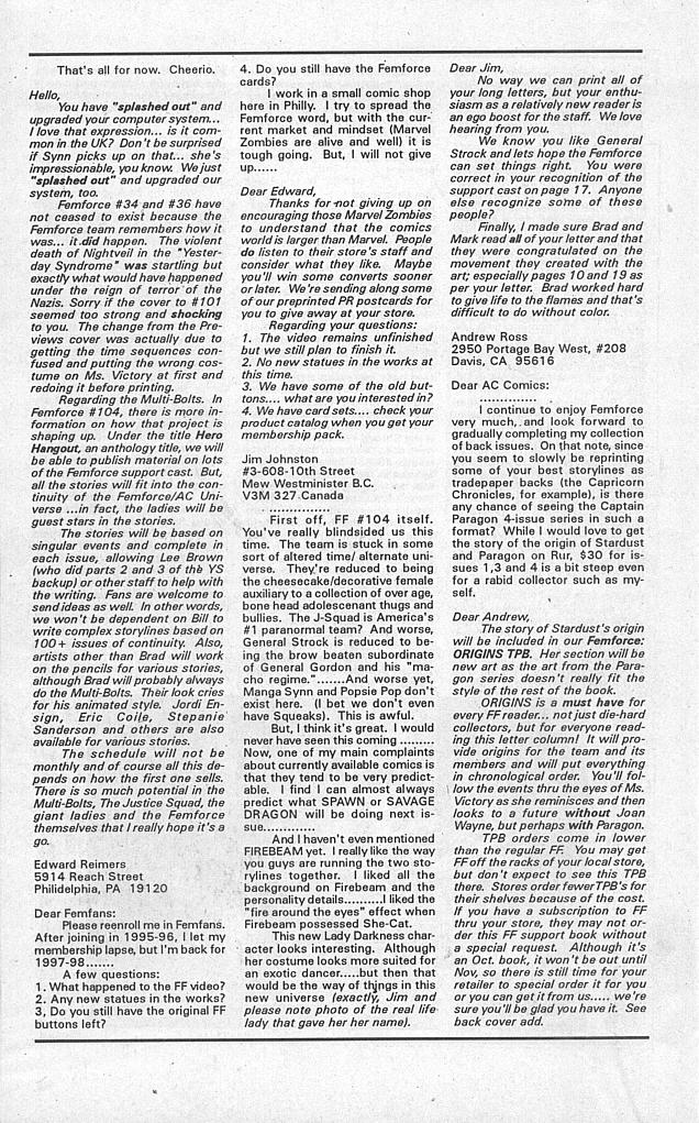 Read online Femforce comic -  Issue #105 - 32