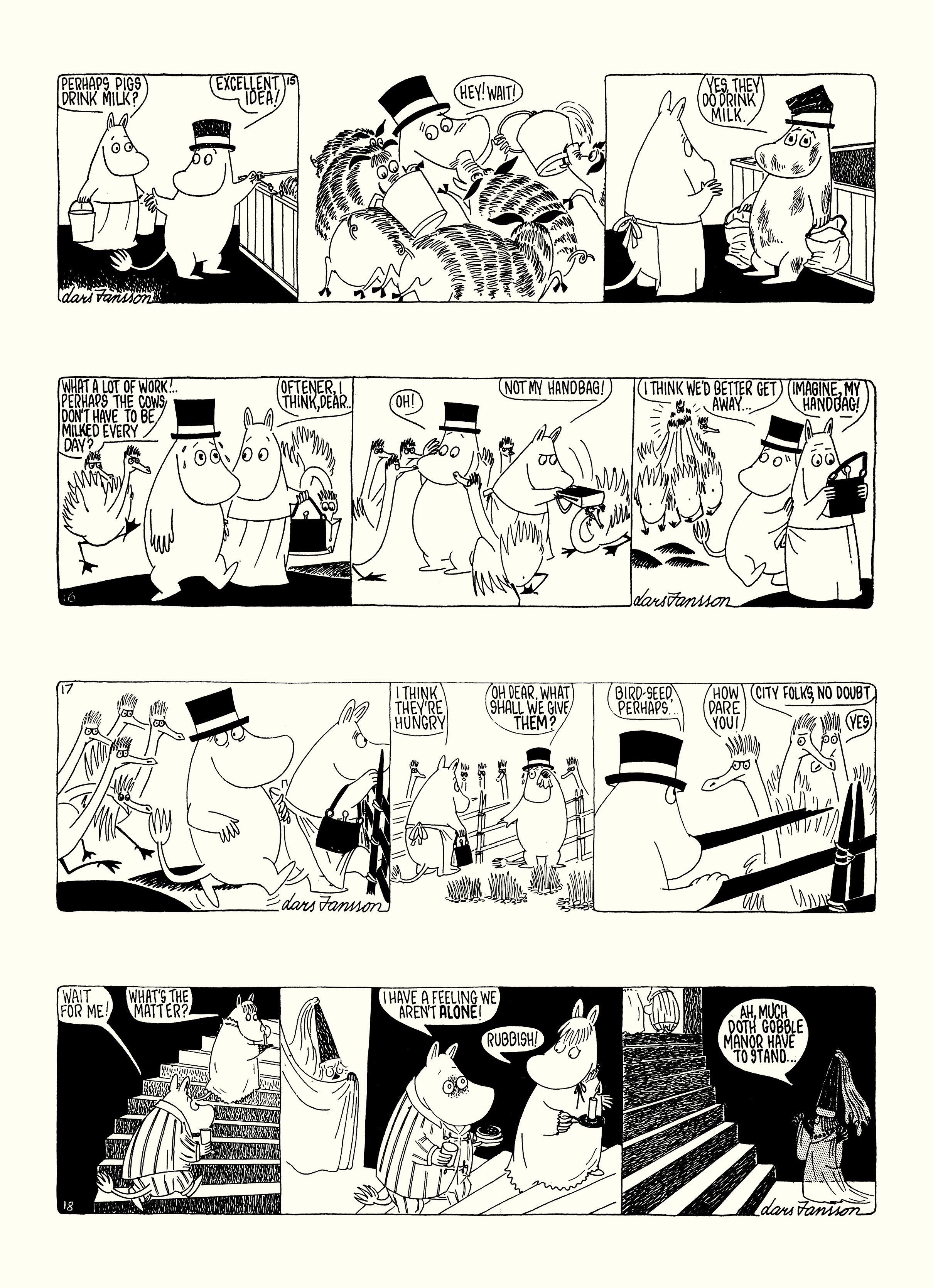 Read online Moomin: The Complete Lars Jansson Comic Strip comic -  Issue # TPB 7 - 52