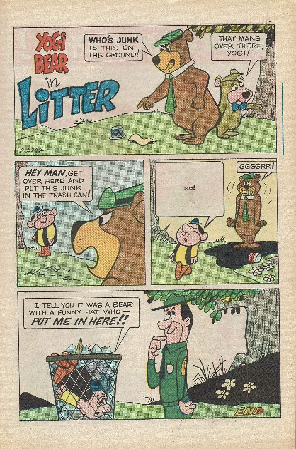Read online Yogi Bear (1970) comic -  Issue #11 - 15