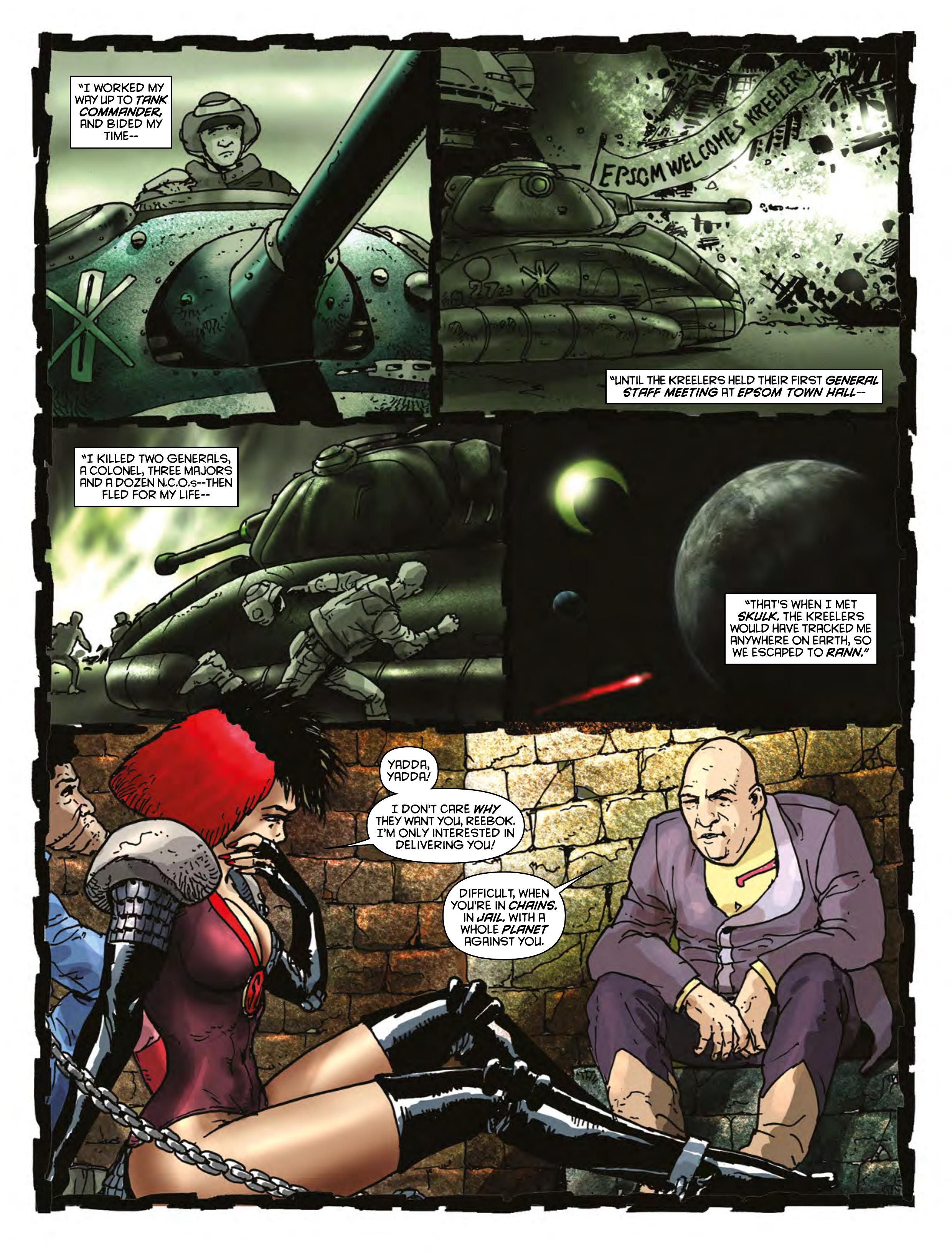 Read online 2000AD Durham Red comic -  Issue # TPB - 88