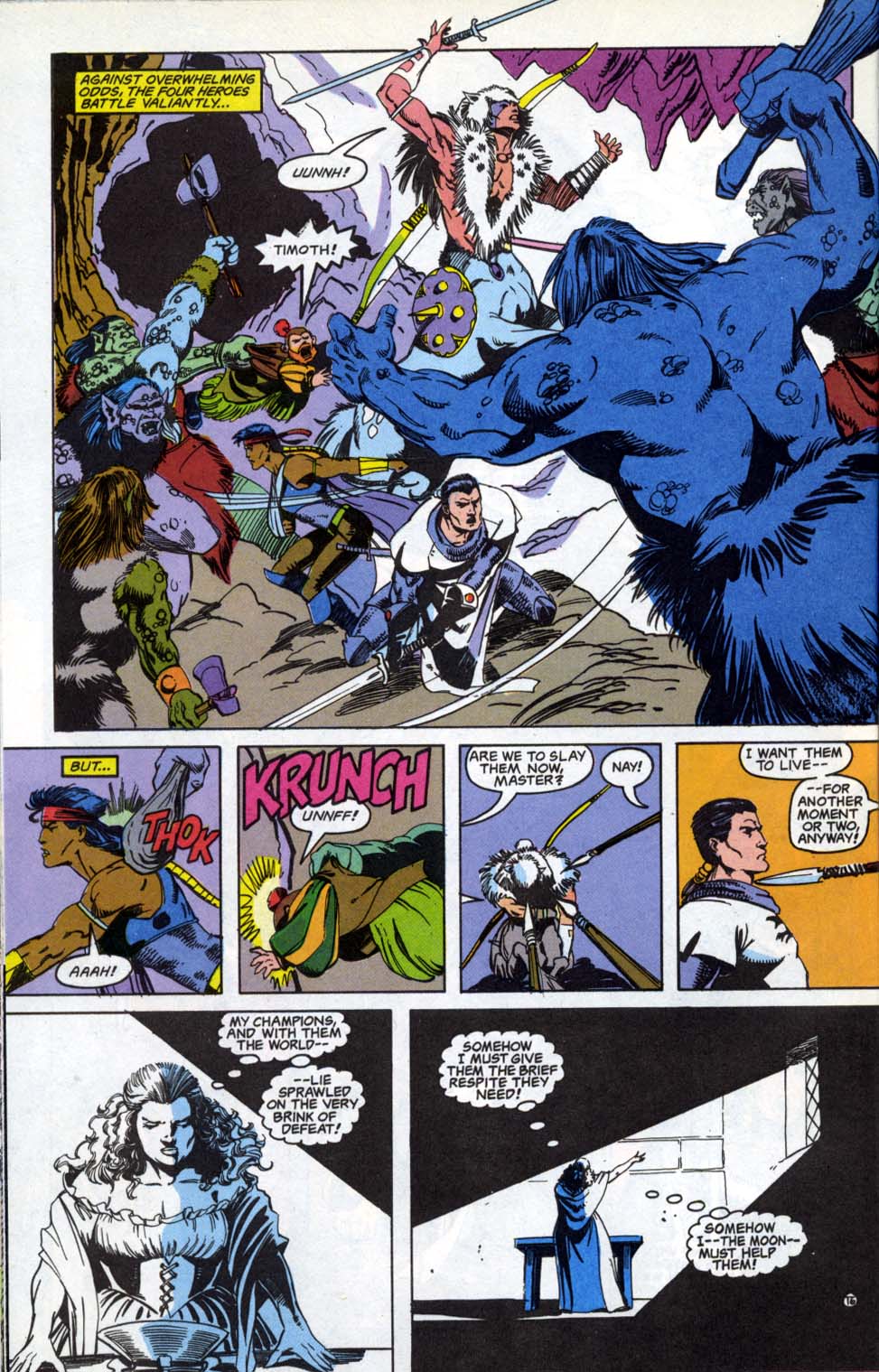 Read online Advanced Dungeons & Dragons comic -  Issue #4 - 16