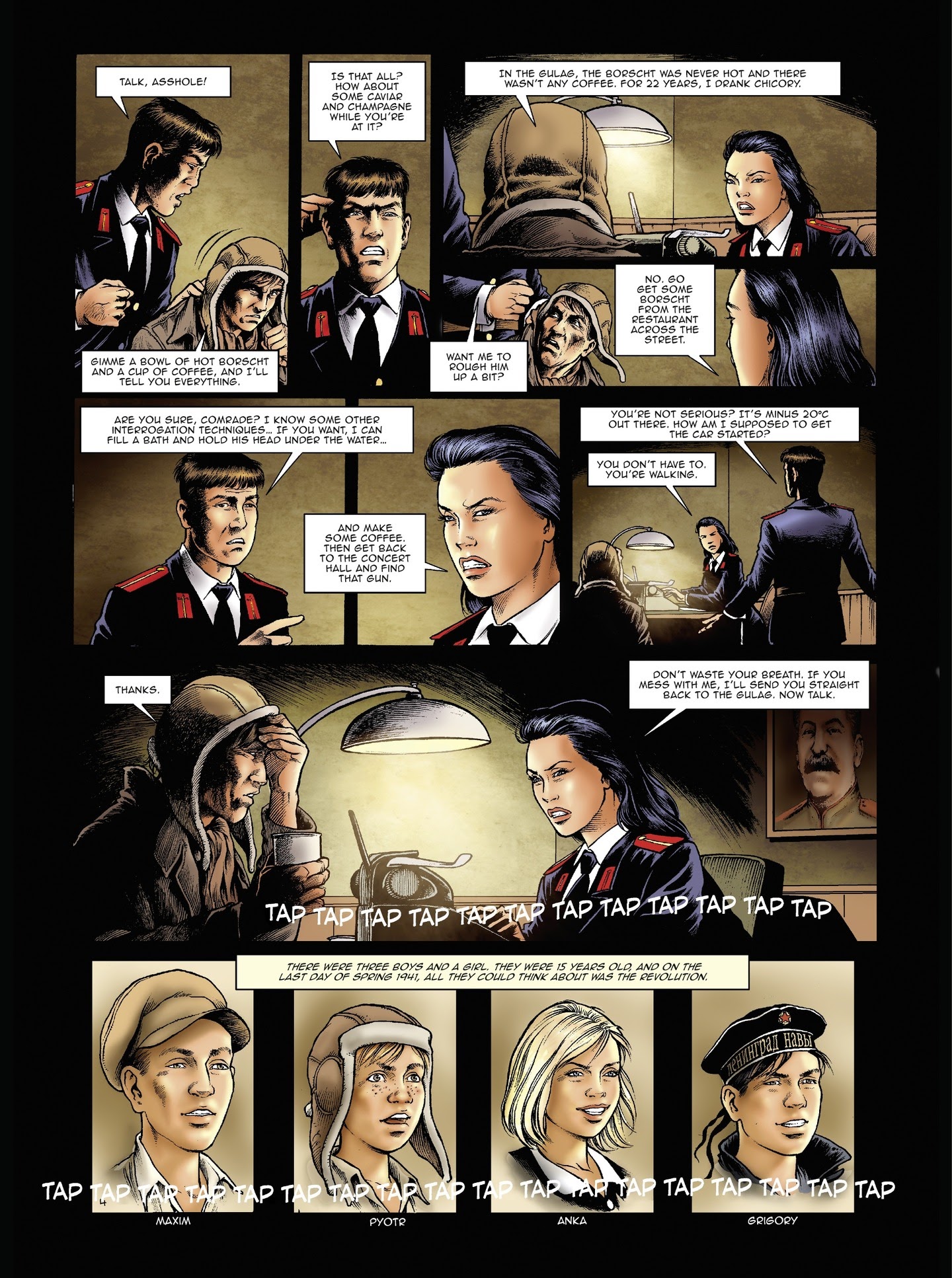 Read online The Lions of Leningrad comic -  Issue #1 - 7
