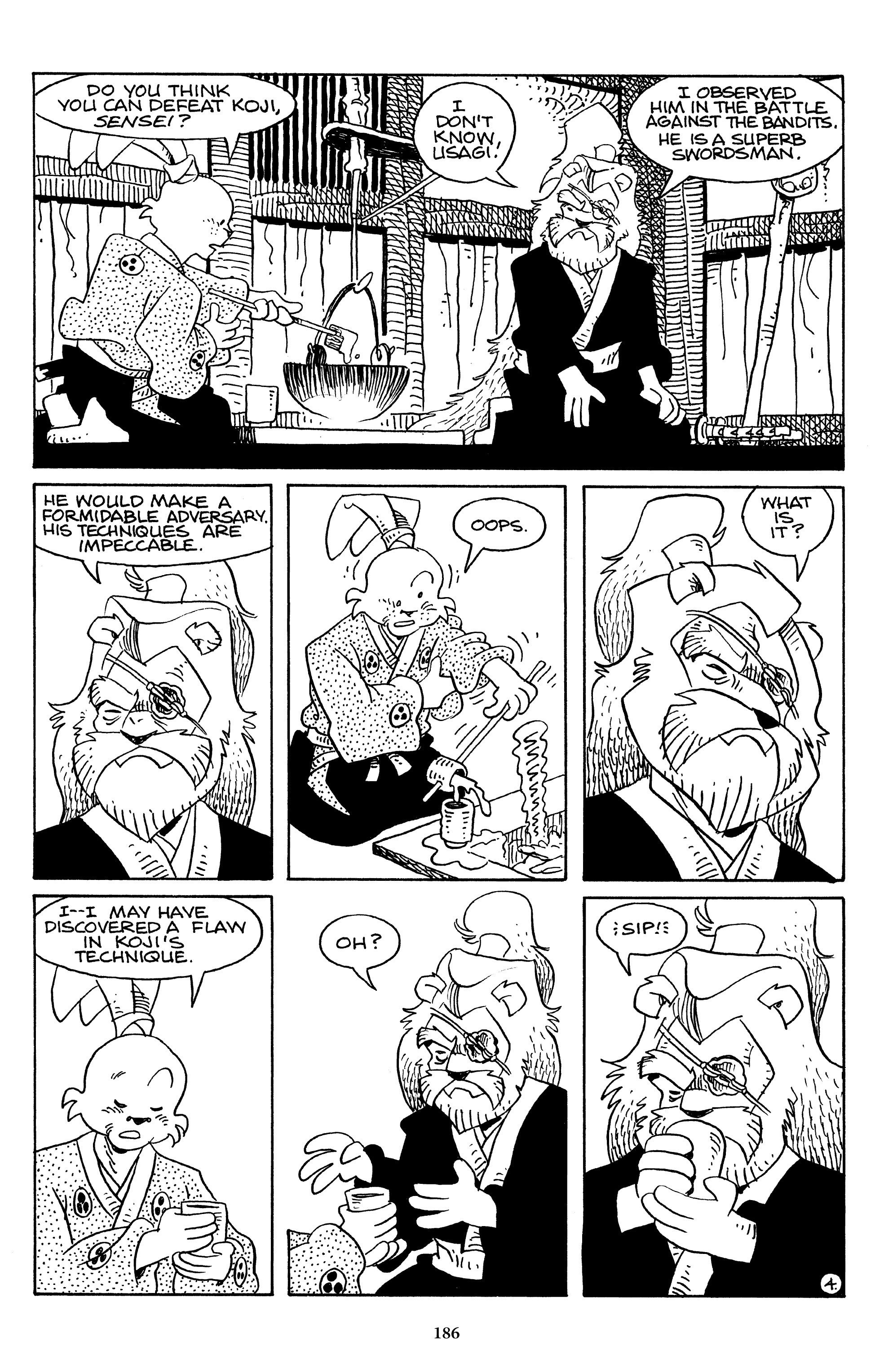 Read online The Usagi Yojimbo Saga comic -  Issue # TPB 4 - 185