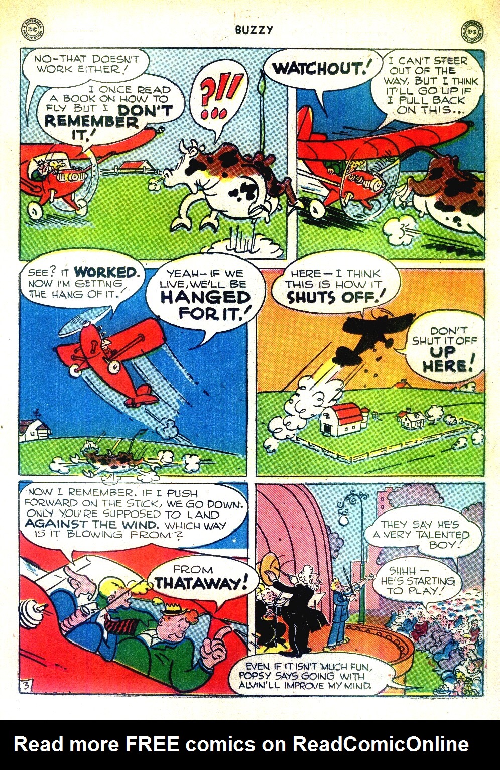 Read online Buzzy comic -  Issue #6 - 21