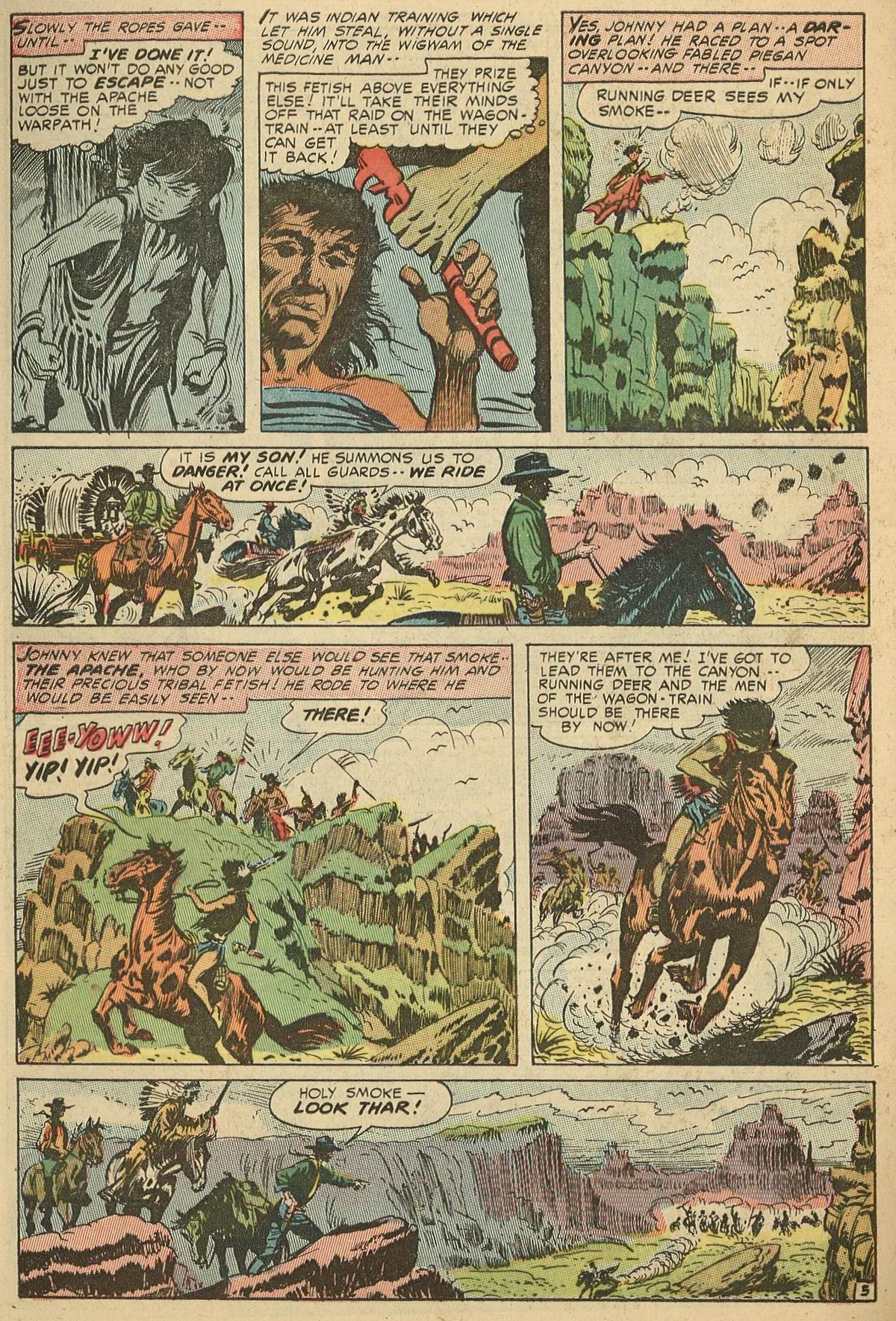 Read online Hooded Horseman comic -  Issue #28 - 32