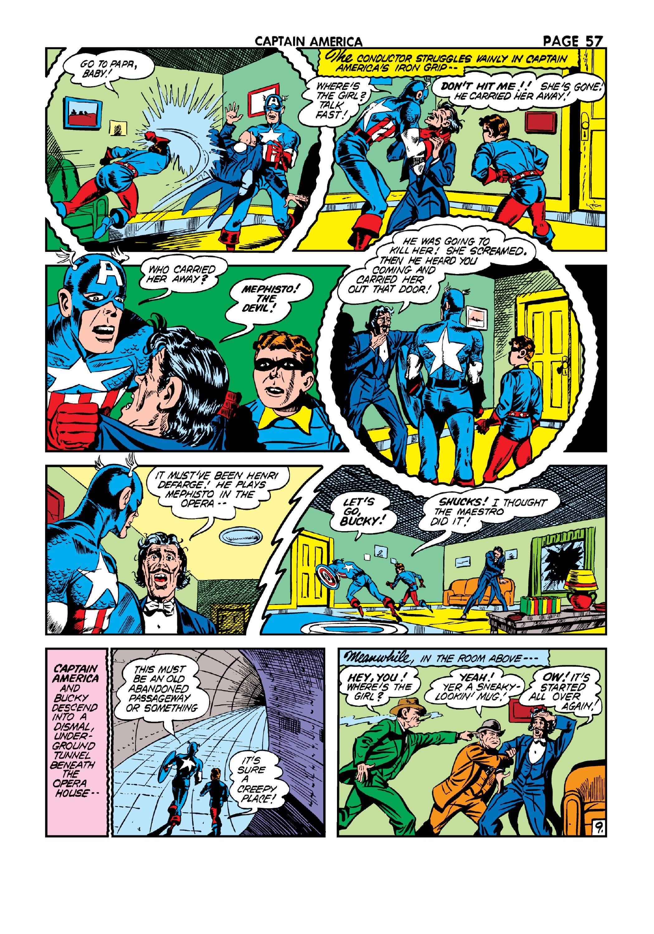 Read online Marvel Masterworks: Golden Age Captain America comic -  Issue # TPB 3 (Part 2) - 98