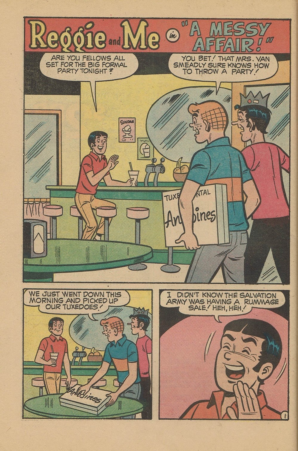 Read online Reggie and Me (1966) comic -  Issue #47 - 29