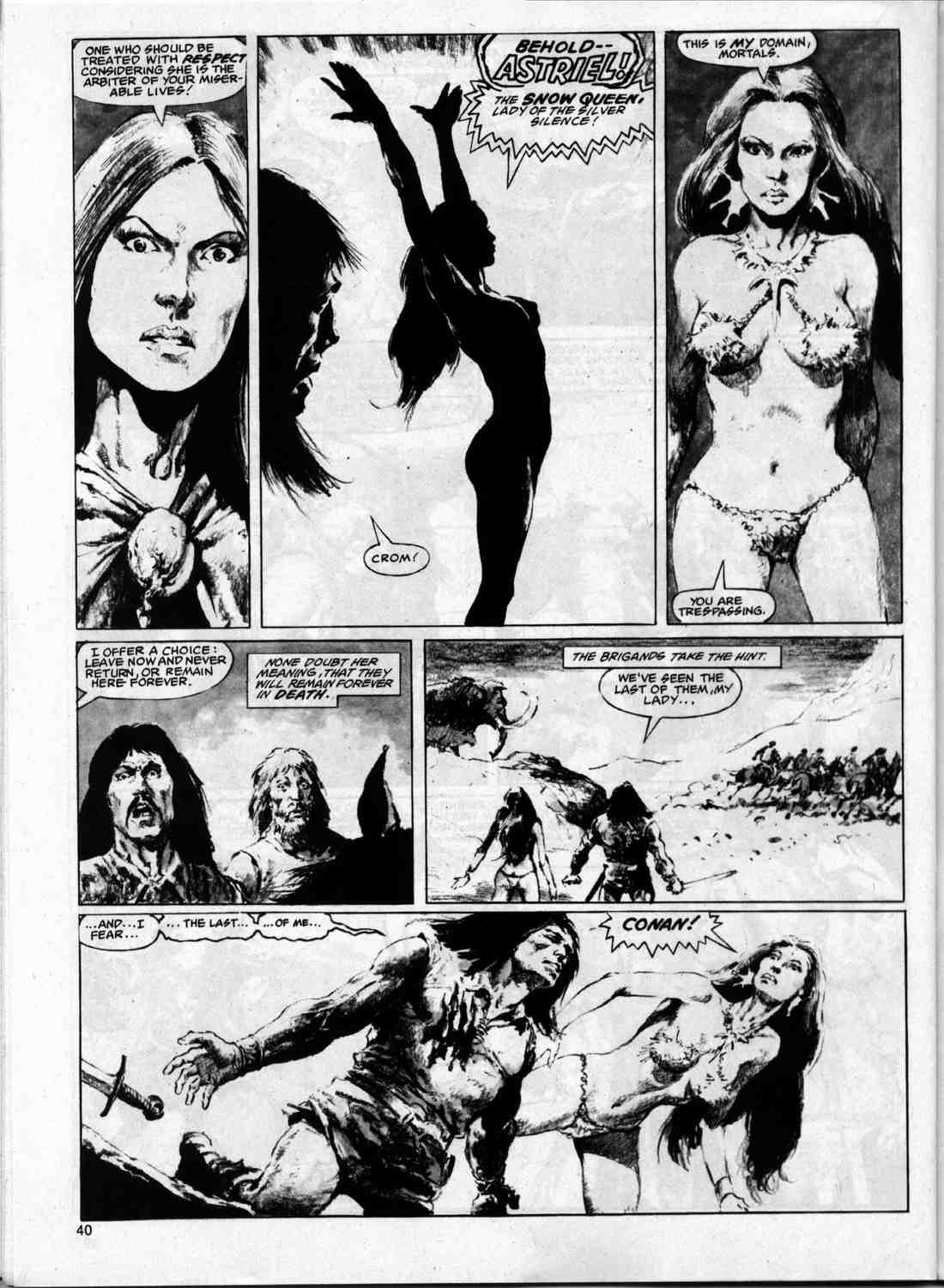 Read online The Savage Sword Of Conan comic -  Issue #74 - 39