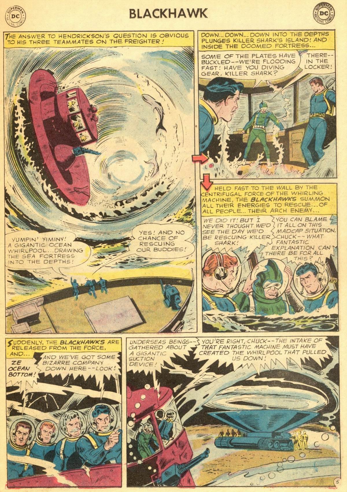 Read online Blackhawk (1957) comic -  Issue #183 - 7