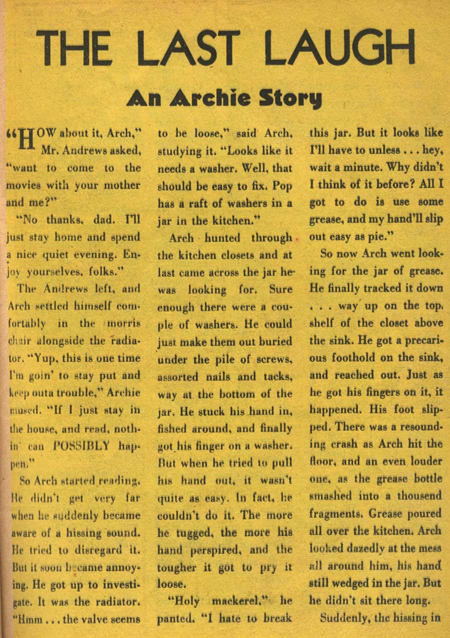 Read online Pep Comics comic -  Issue #59 - 31