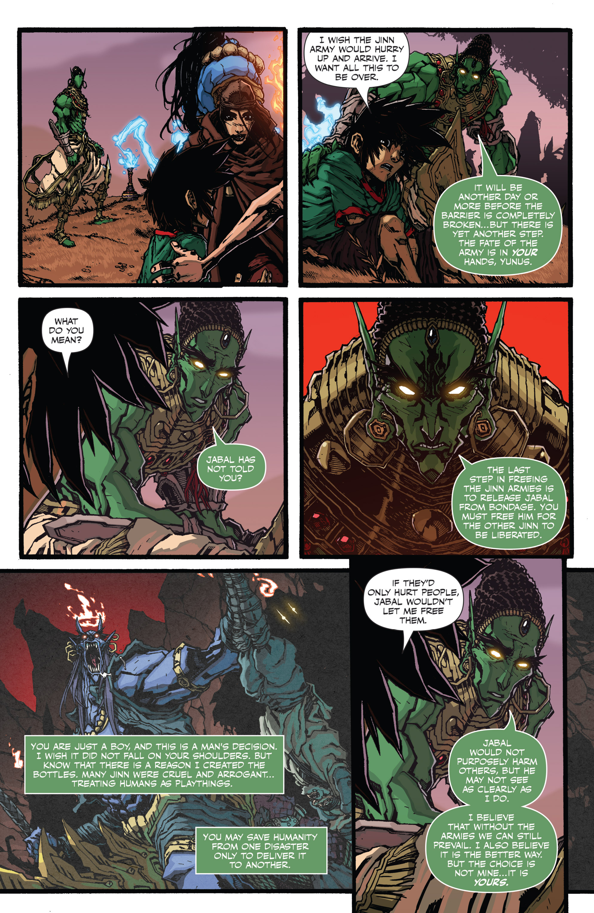 Read online Jinnrise comic -  Issue #10 - 6